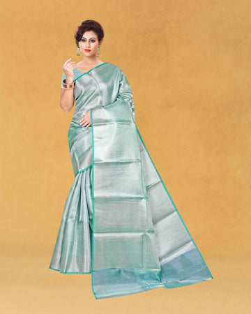 Women's Banarasi Traditional Tissue Saree - Celebrity B