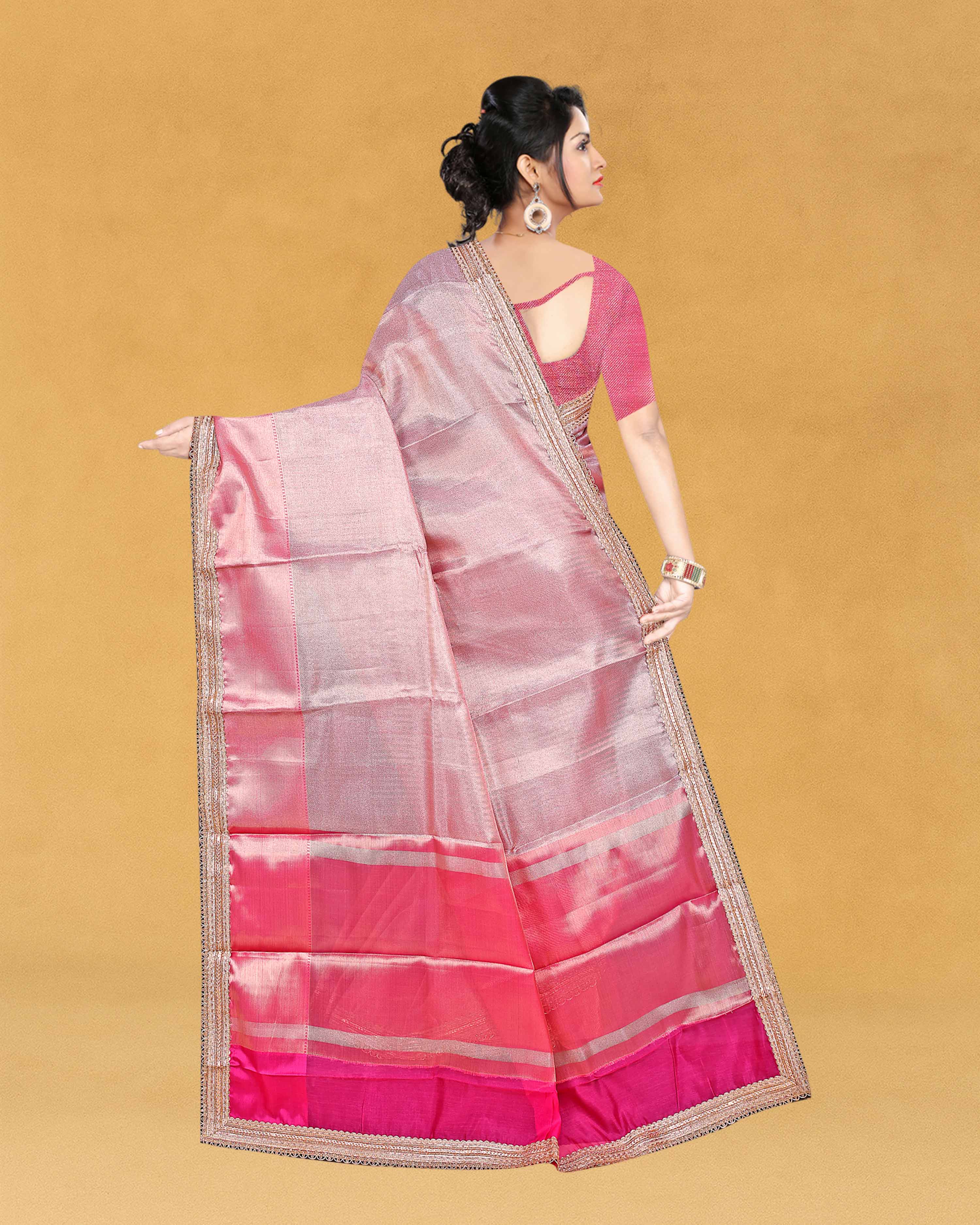Women's Banarasi Traditional Tissue Saree - Jothika print