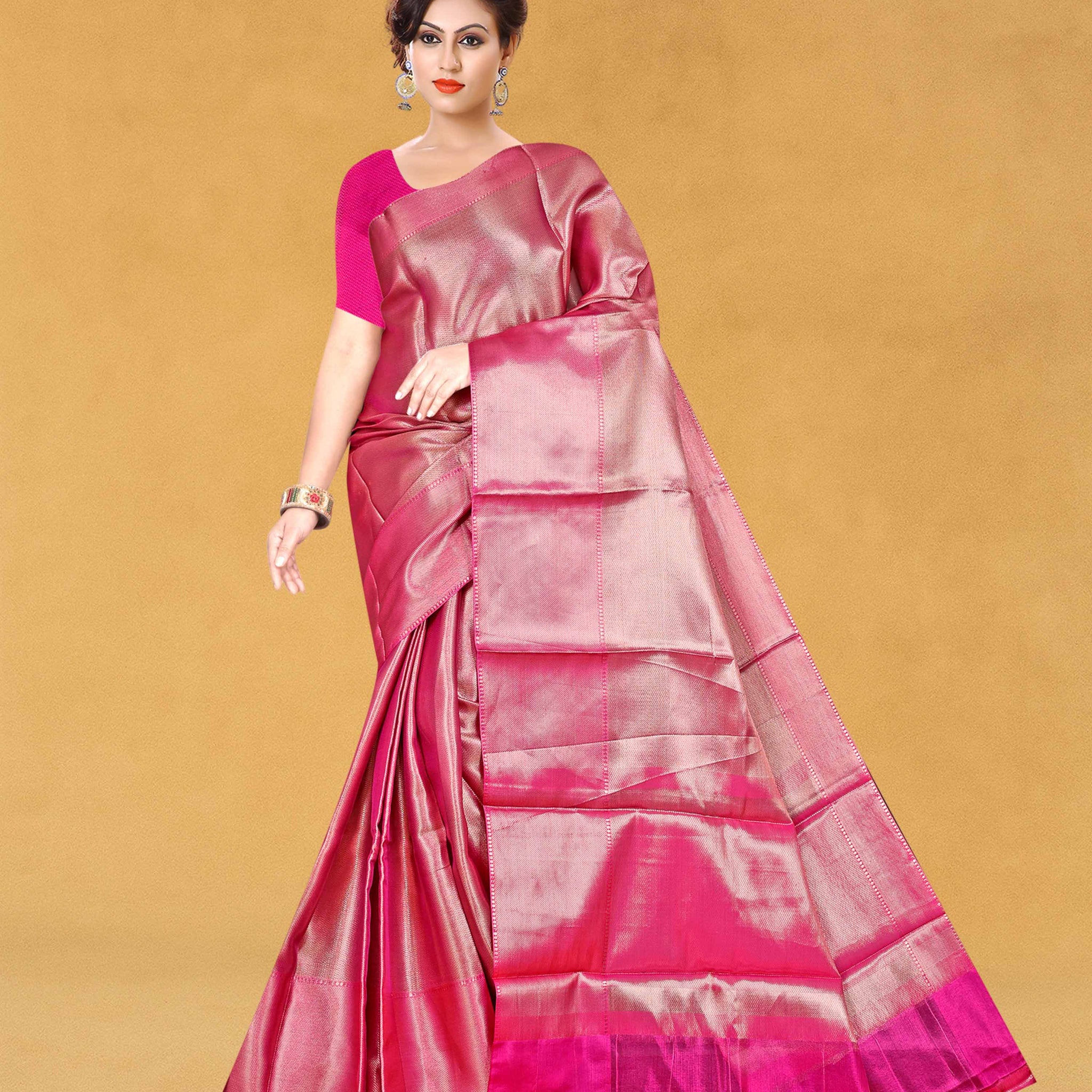 Women's Banarasi Traditional Tissue Saree - Jothika saree