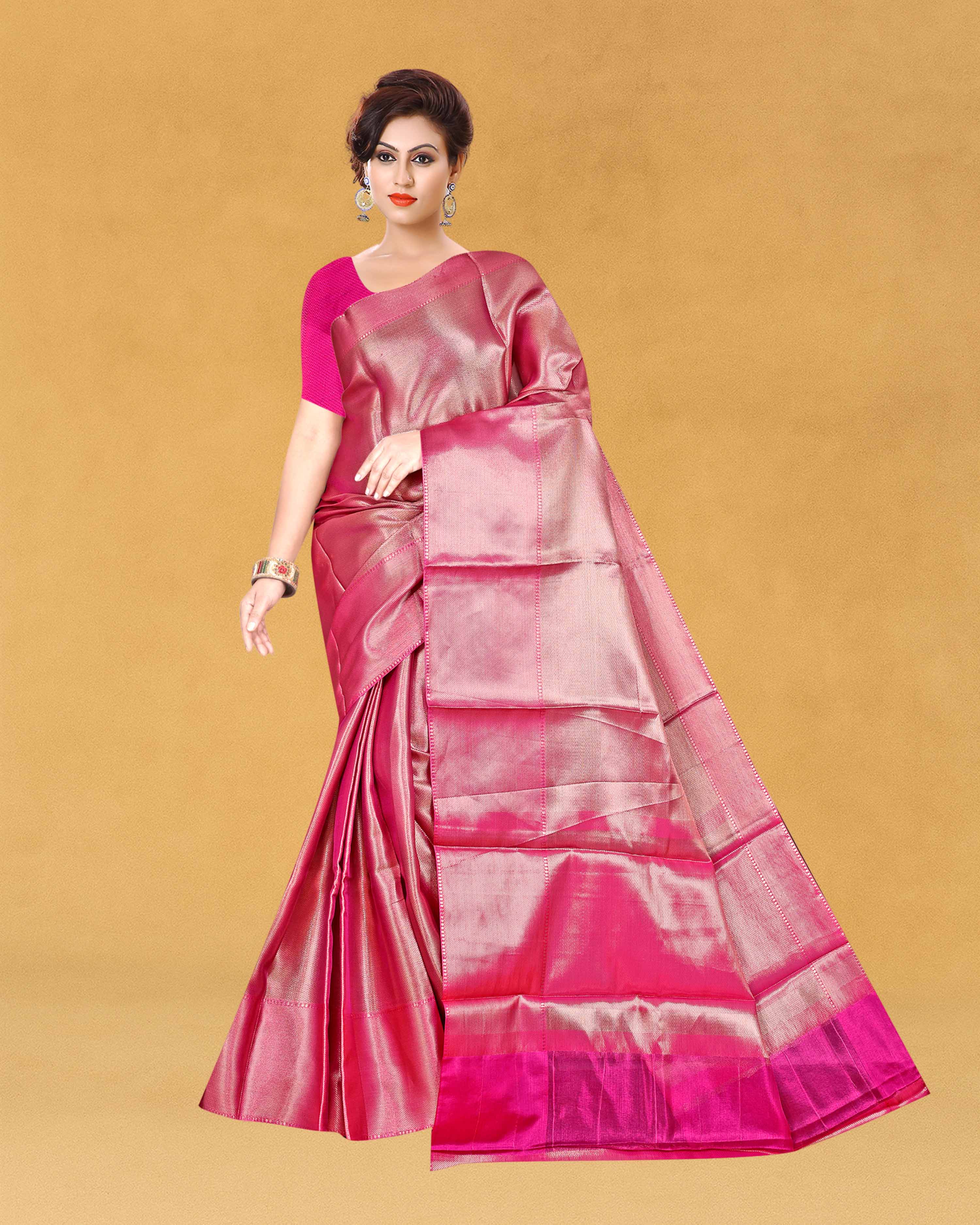 Women's Banarasi Traditional Tissue Saree - Jothika saree