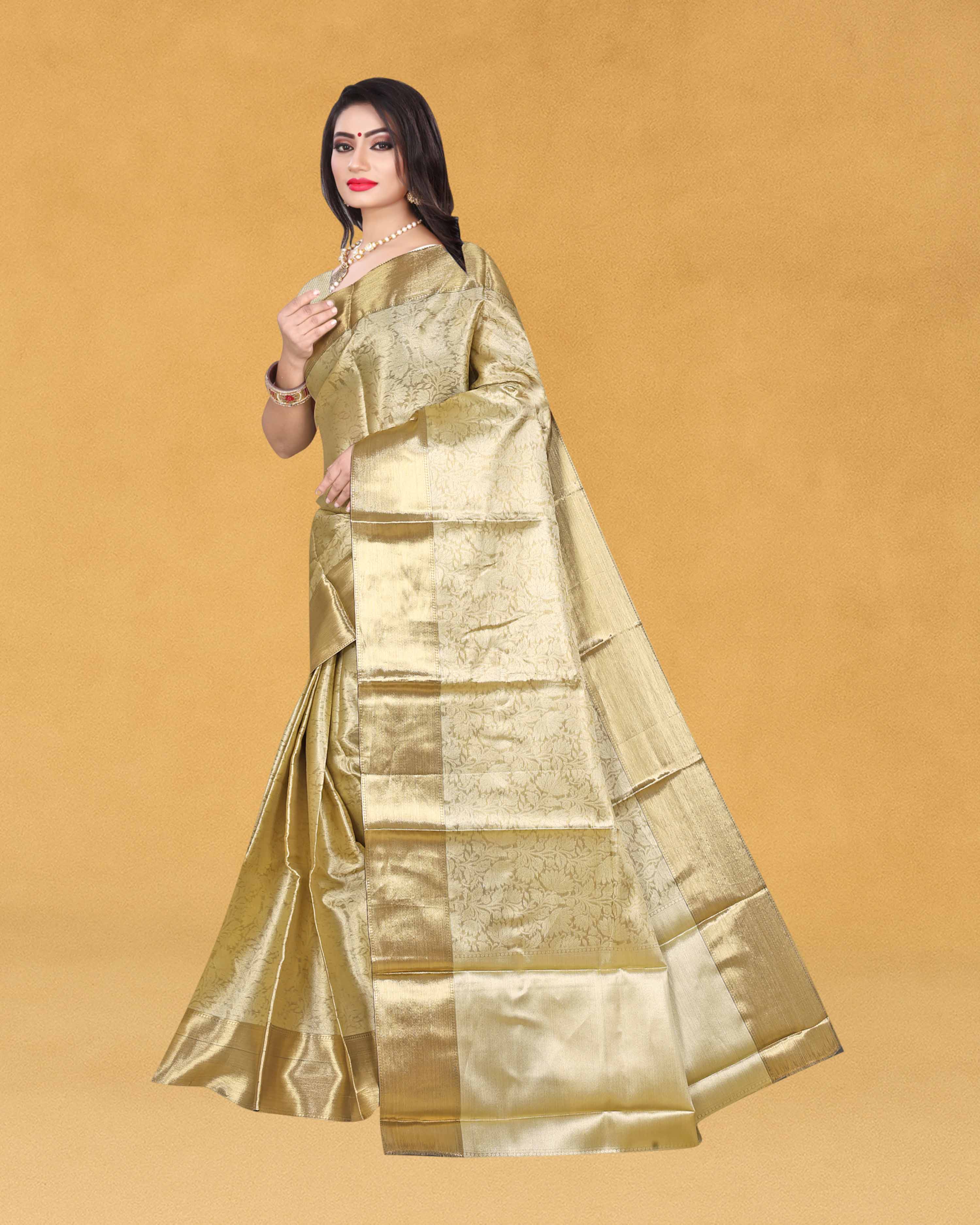 Women's Banarasi Traditional Tissue Saree - Nita ambani