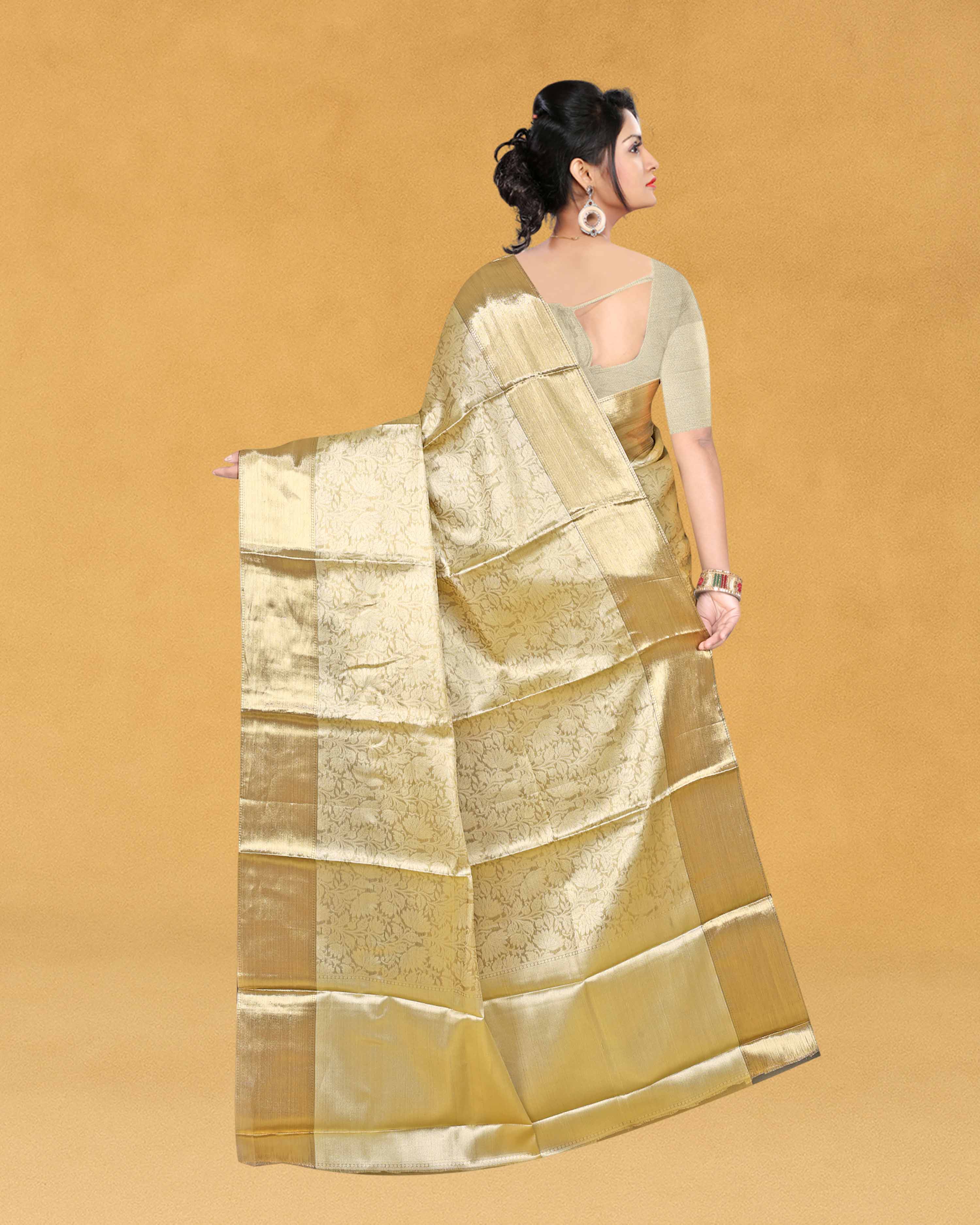 Women's Banarasi Traditional Tissue Saree - Nita ambani