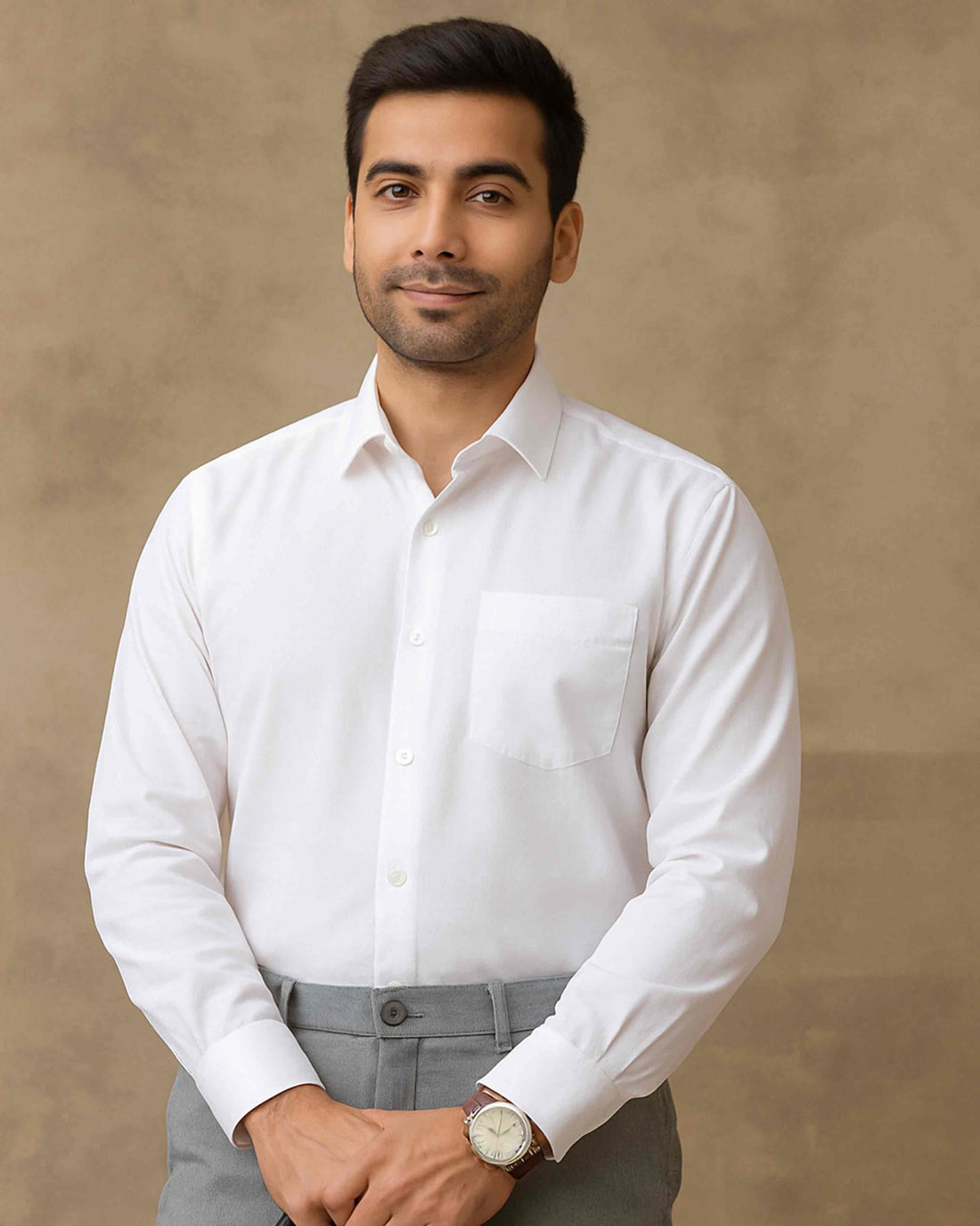 White shirt combo