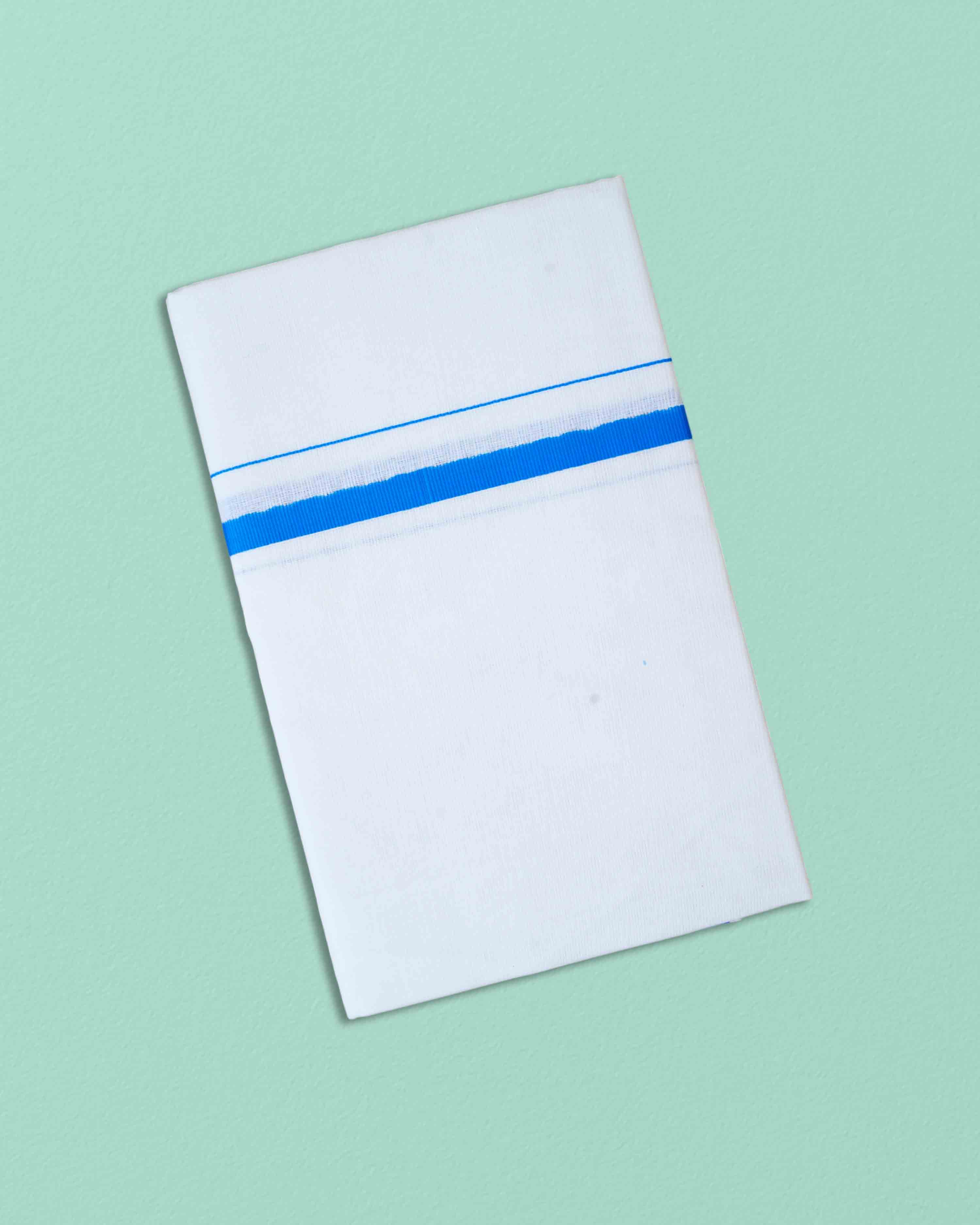 Men's 100% Cotton Dhoti | Combo pack | Free Size)Single Layer Dhoti with Radiant Multicolor Borders