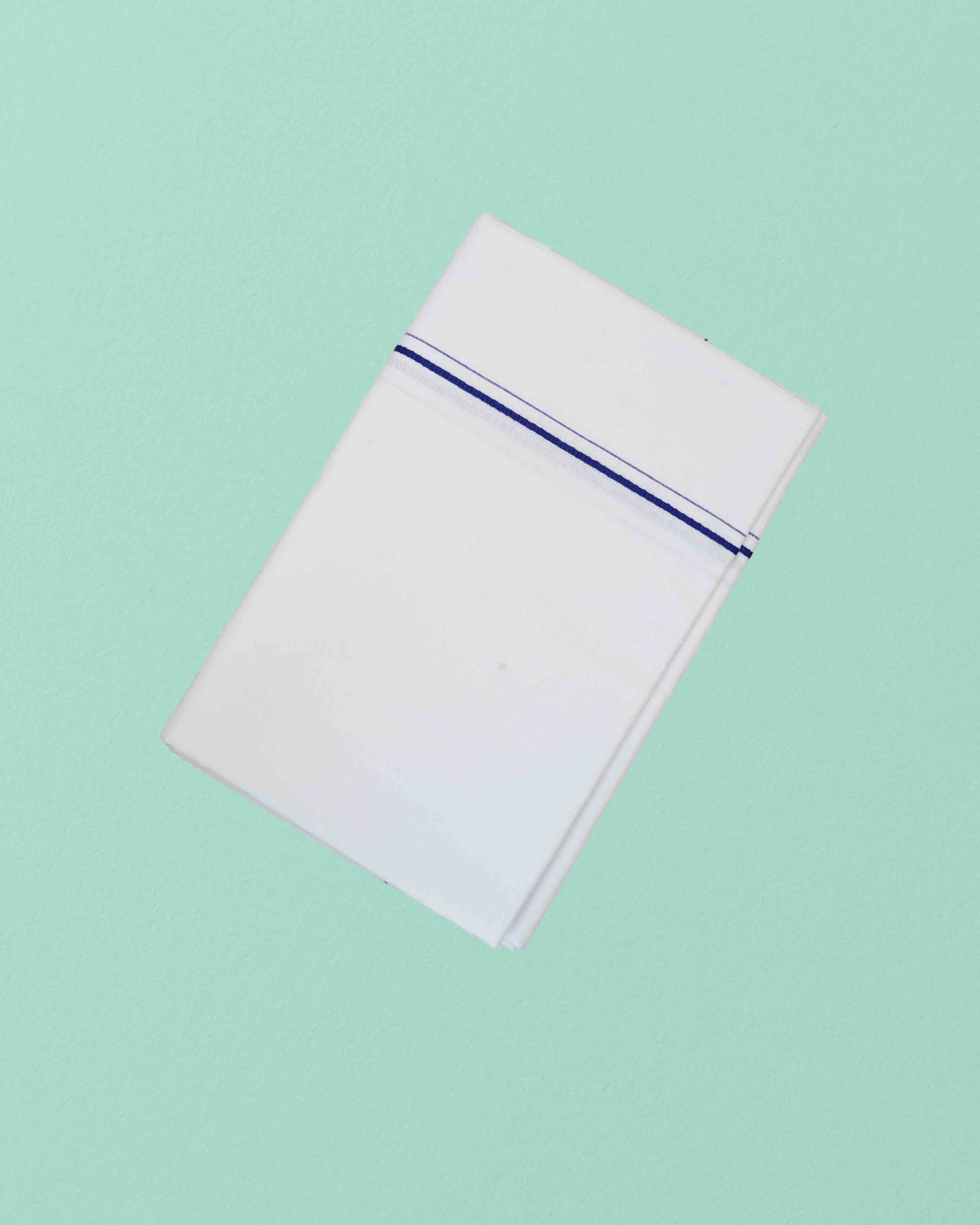 Men's 100% Cotton Dhoti | Combo pack | Free Size)Single Layer Dhoti with Radiant Multicolor Borders