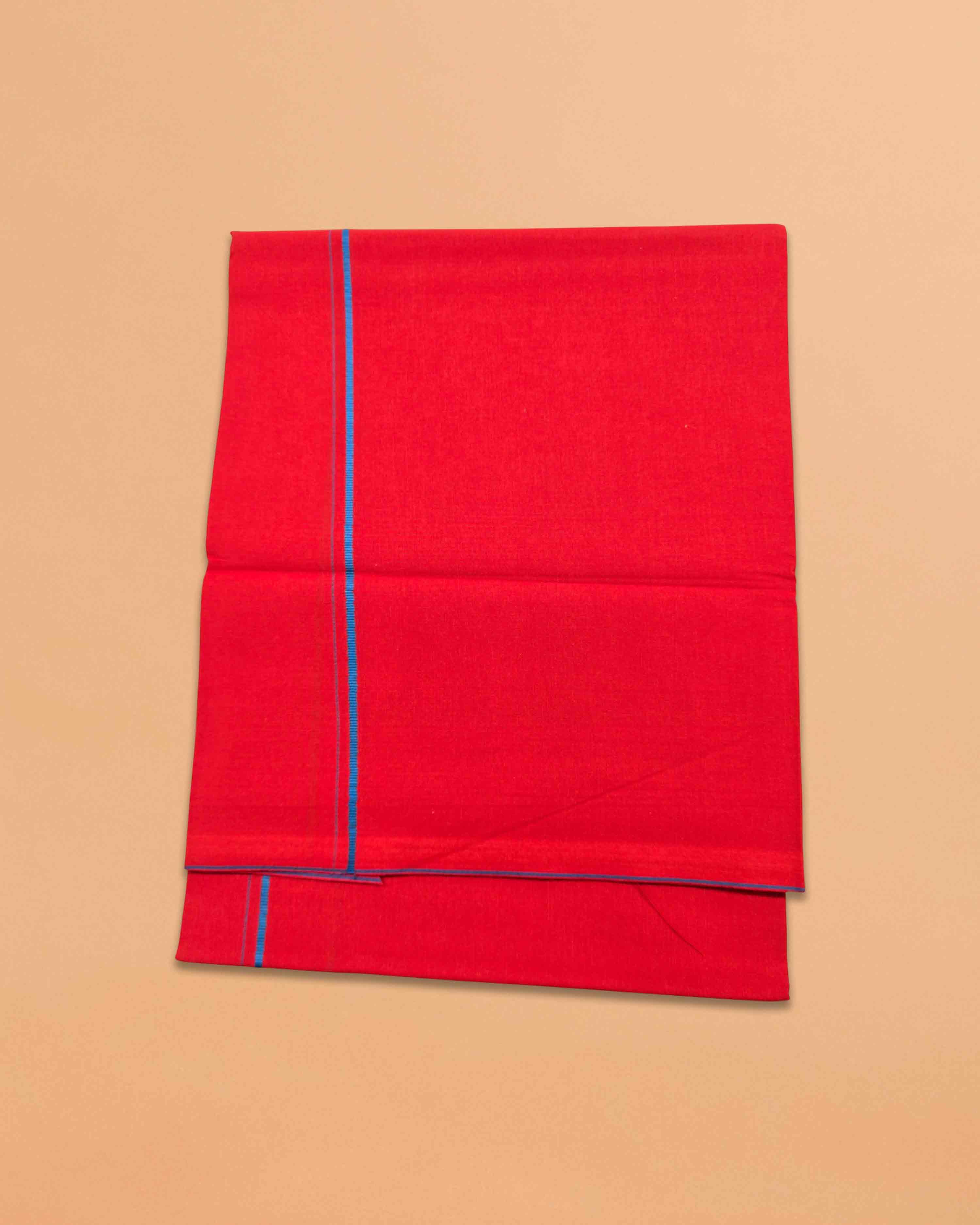 Fancy Ayyappan Dhoti - Red