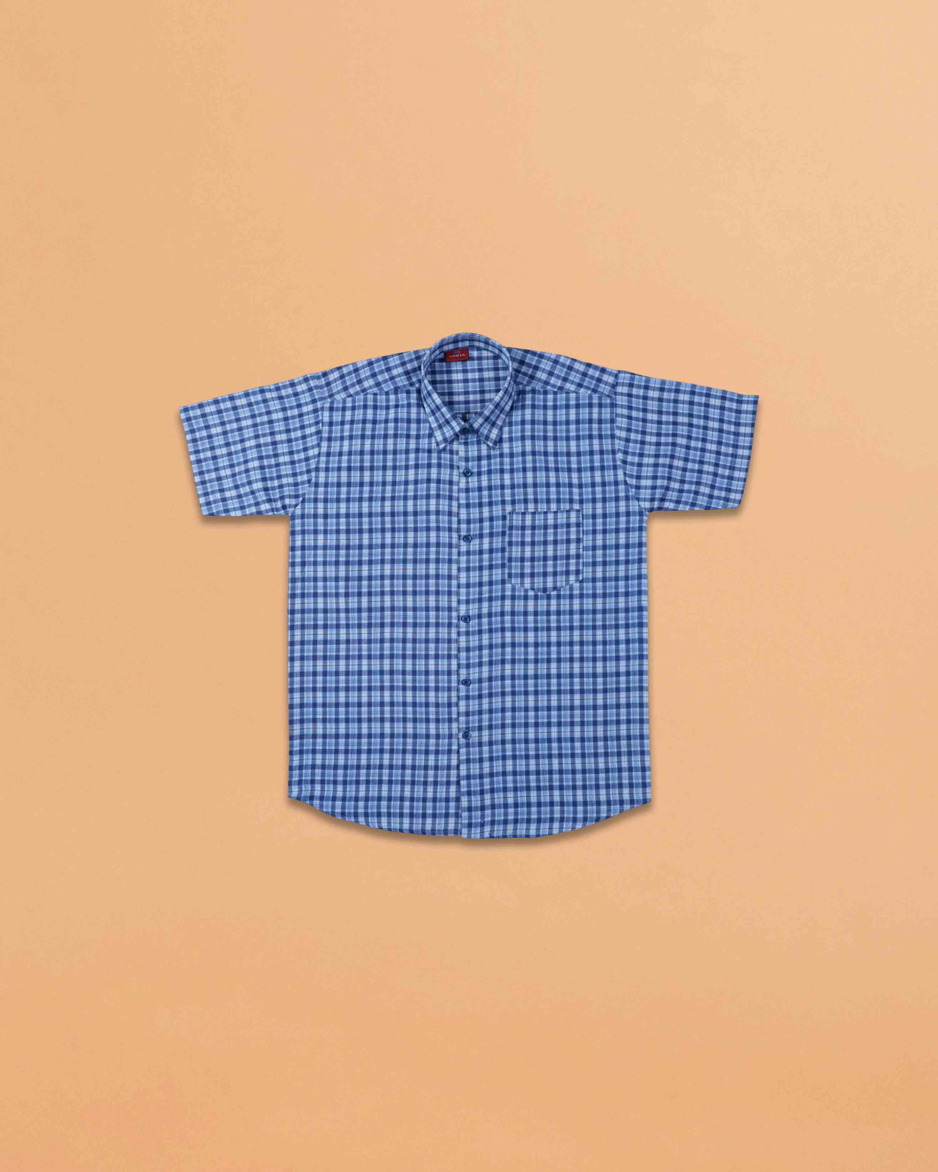 School Uniform for kids | Formal Uniform Shirts for Boys | Readymade Stitched Shirt for Students-Blue Shirt