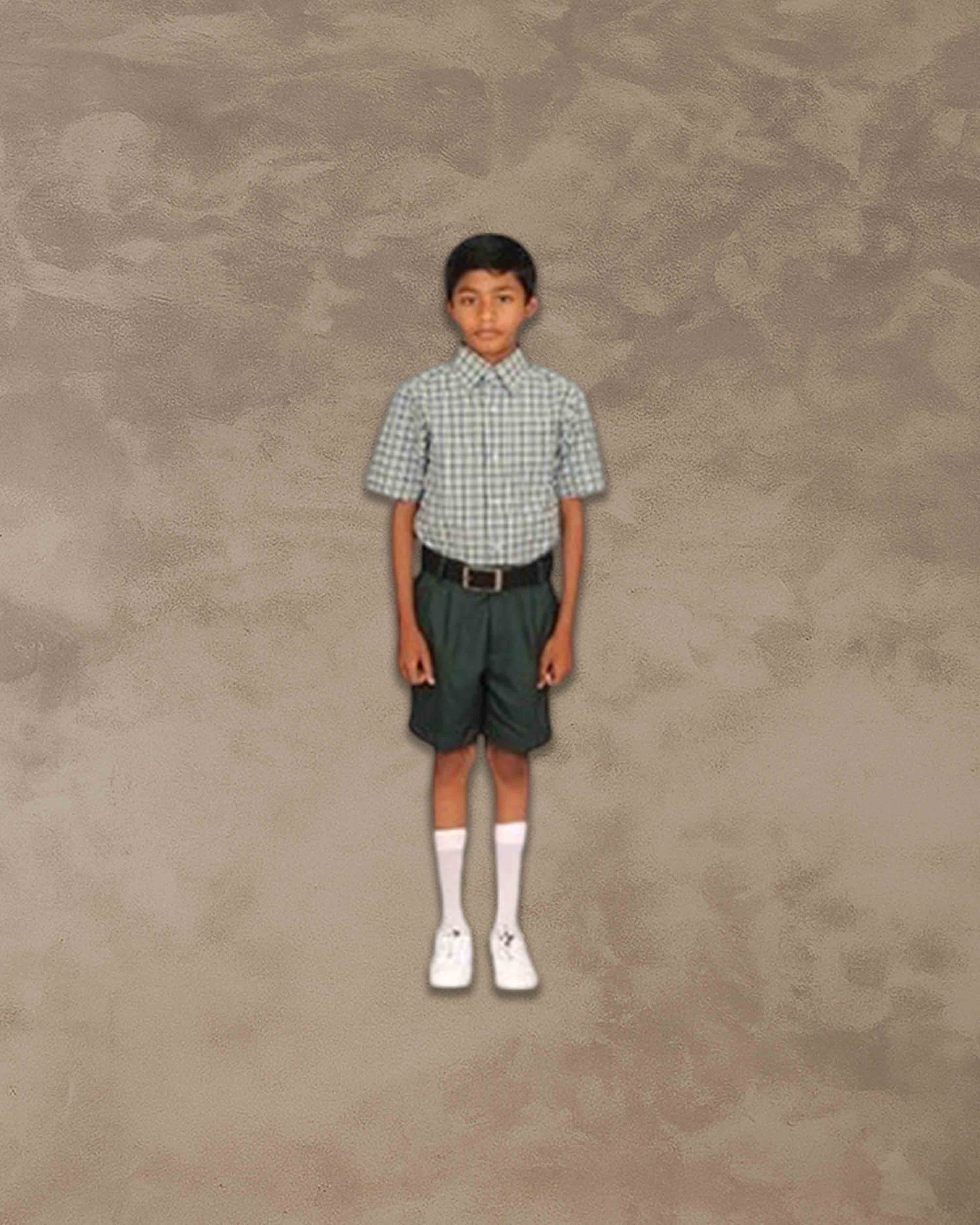 School Uniform - Pant for Boys, Cotton Shorts, Elastic Waist Half Pants, Regular Fit Sports Shorts