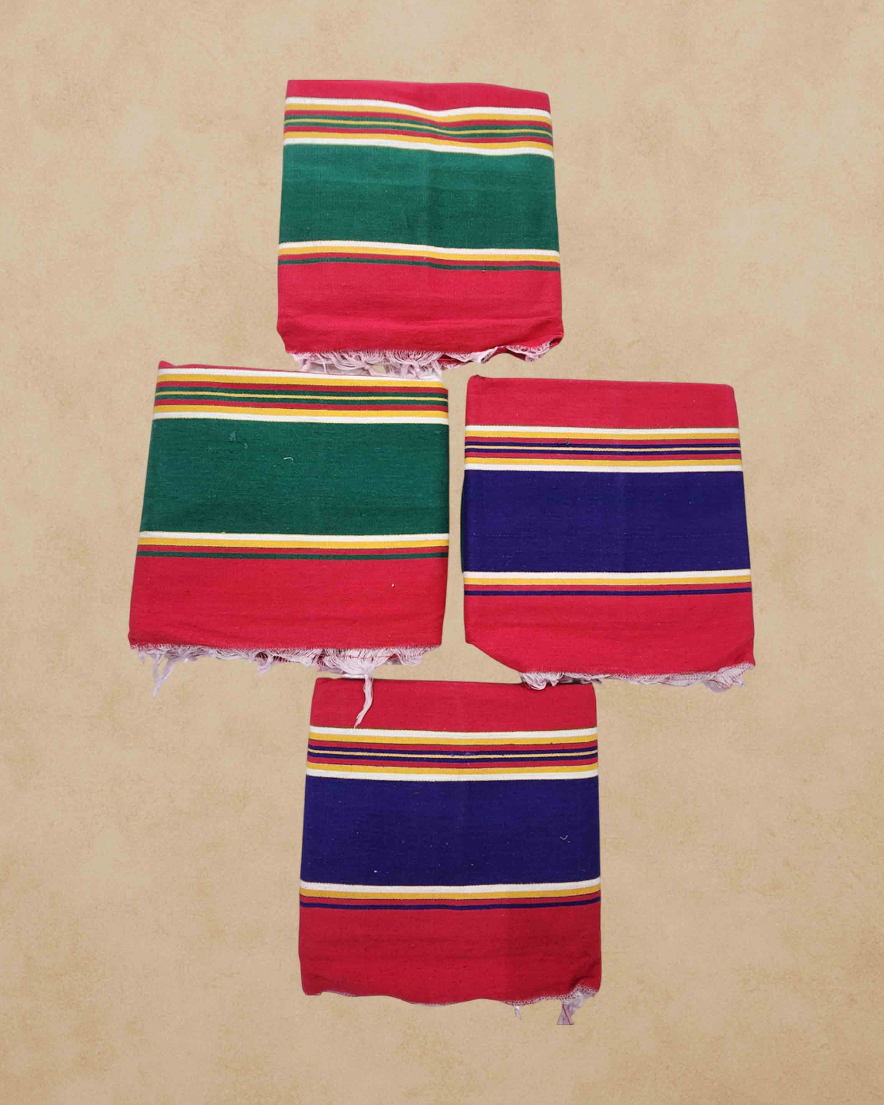 Bhavani Solapuri Cotton Carpet Jamakkalam/Carpet/Rug/Yoga mat/Galicha/Dari/Satranji/Multicolour-pack