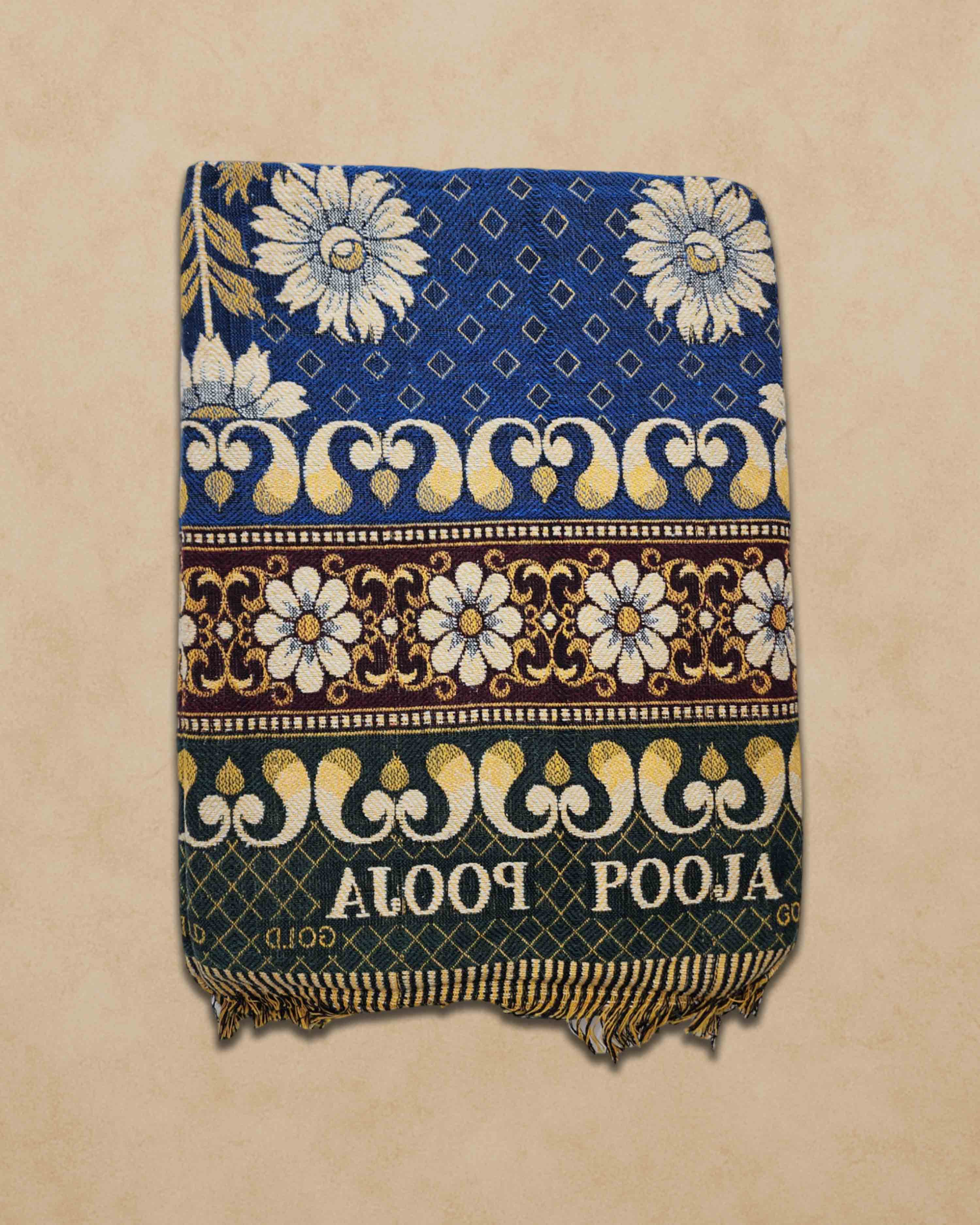 Cotton 300 TC SOLAPUR CHADDAR Blanket King Size (72" X 100"_ Multicolor)
