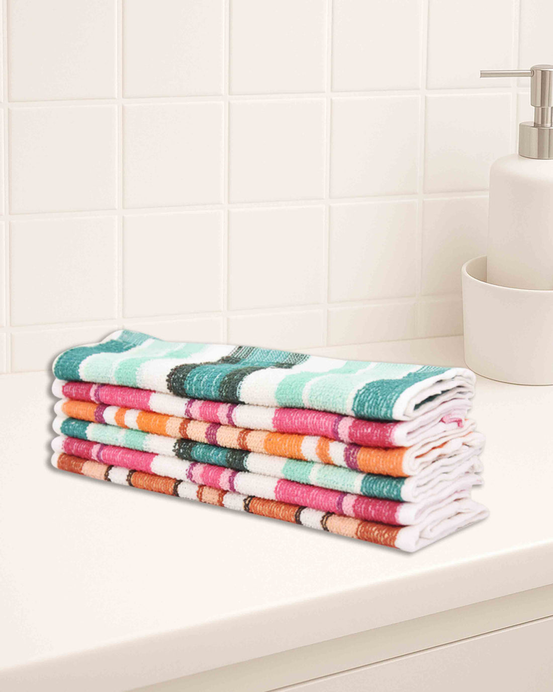 Cotton Hand Towels Set of (6Pc, 12Pc ) Charlie I SIZE 10*10 INCH