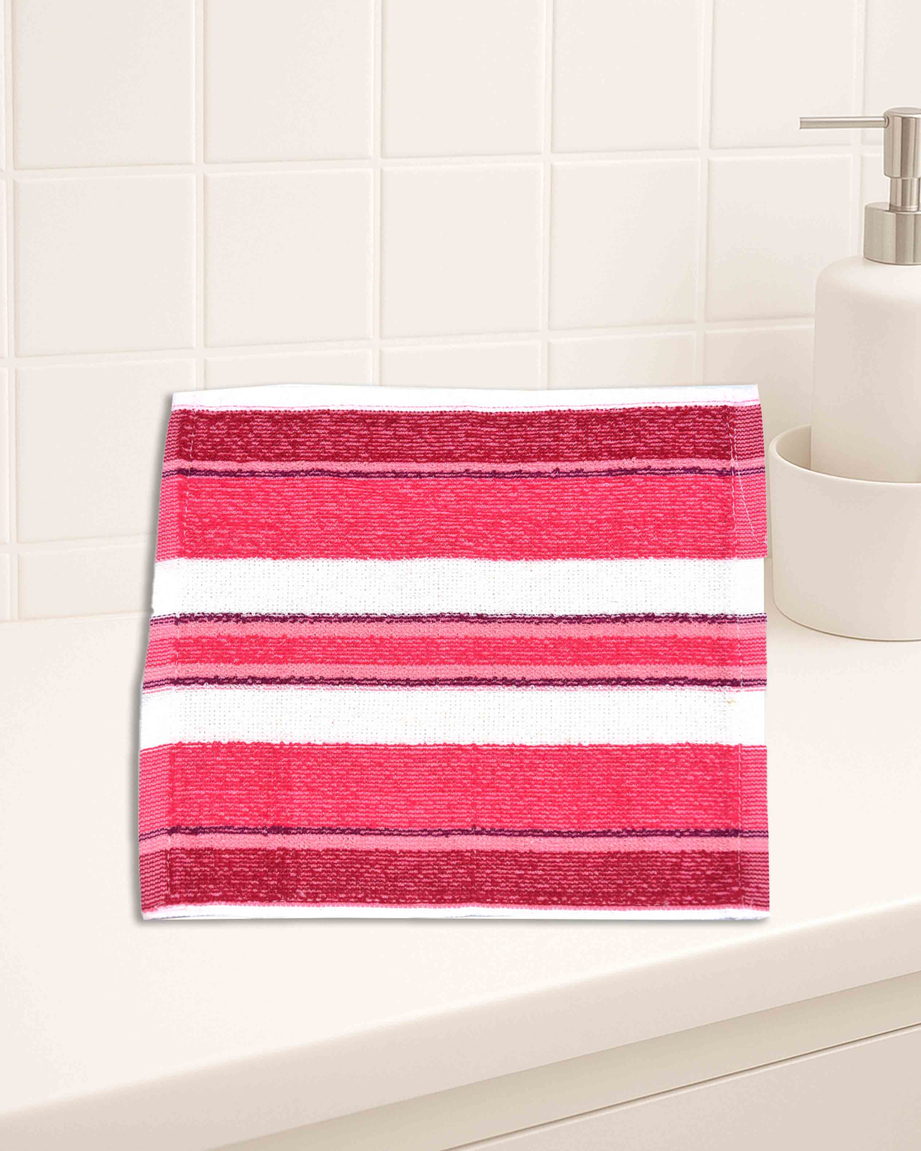 Cotton Hand Towels Set of (6Pc, 12Pc ) Charlie I SIZE 10*10 INCH
