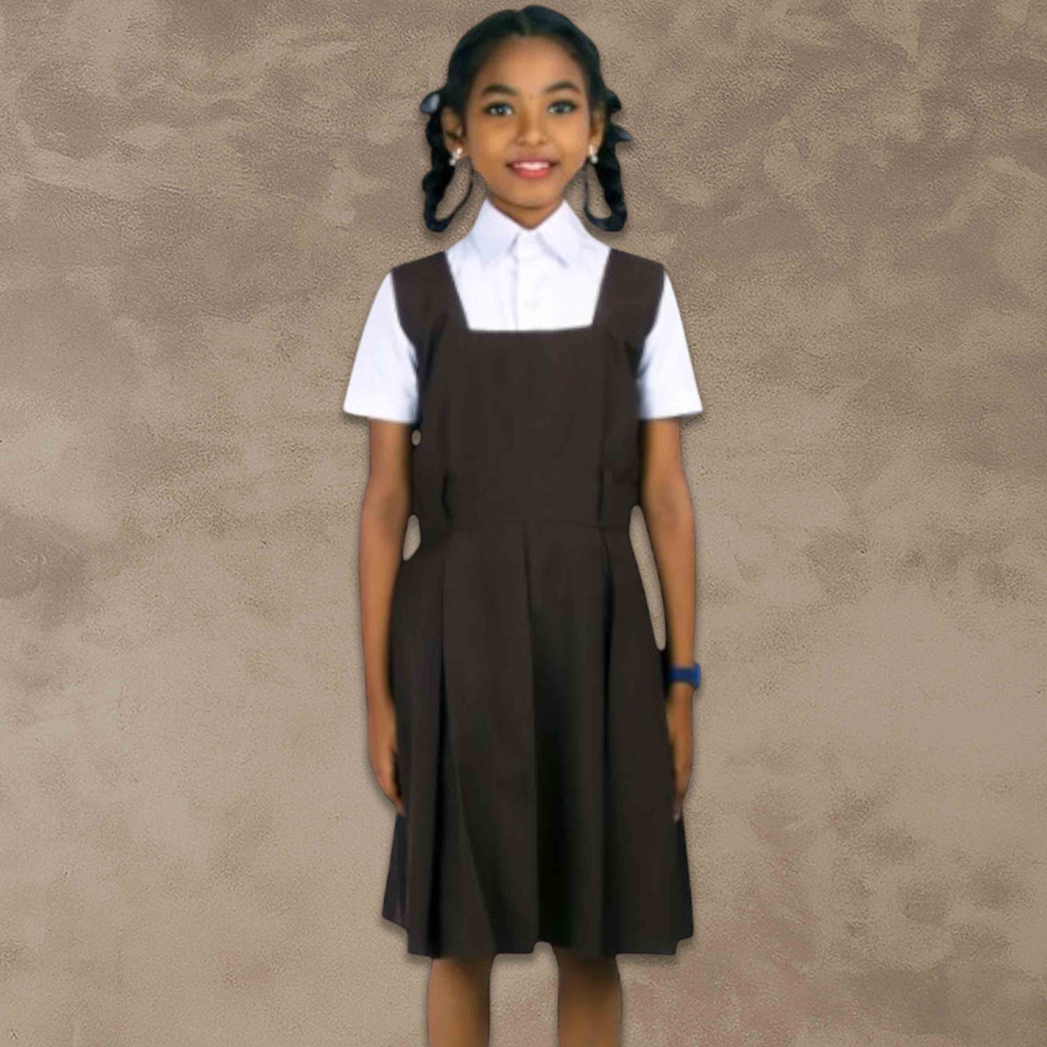 Girls School Uniform Penniform Dress, School Uniform, Readymade Stitched, Regular Fit for Girls