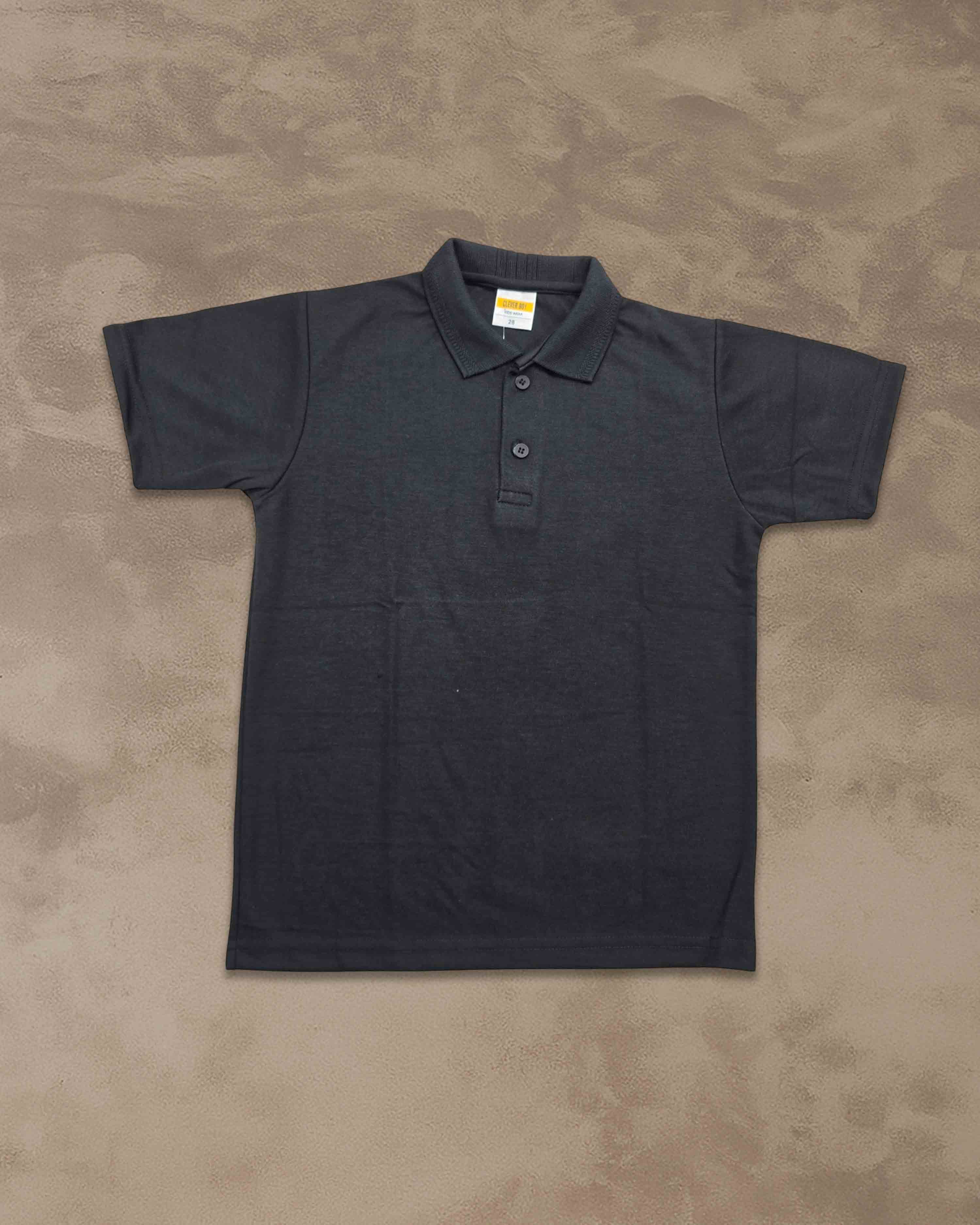 Boy's Regular Fit T-Shirt Plain Casual Wear Half Sleeve Collar Neck Premium Cotton Kids T-Shirts for Boys and Girls