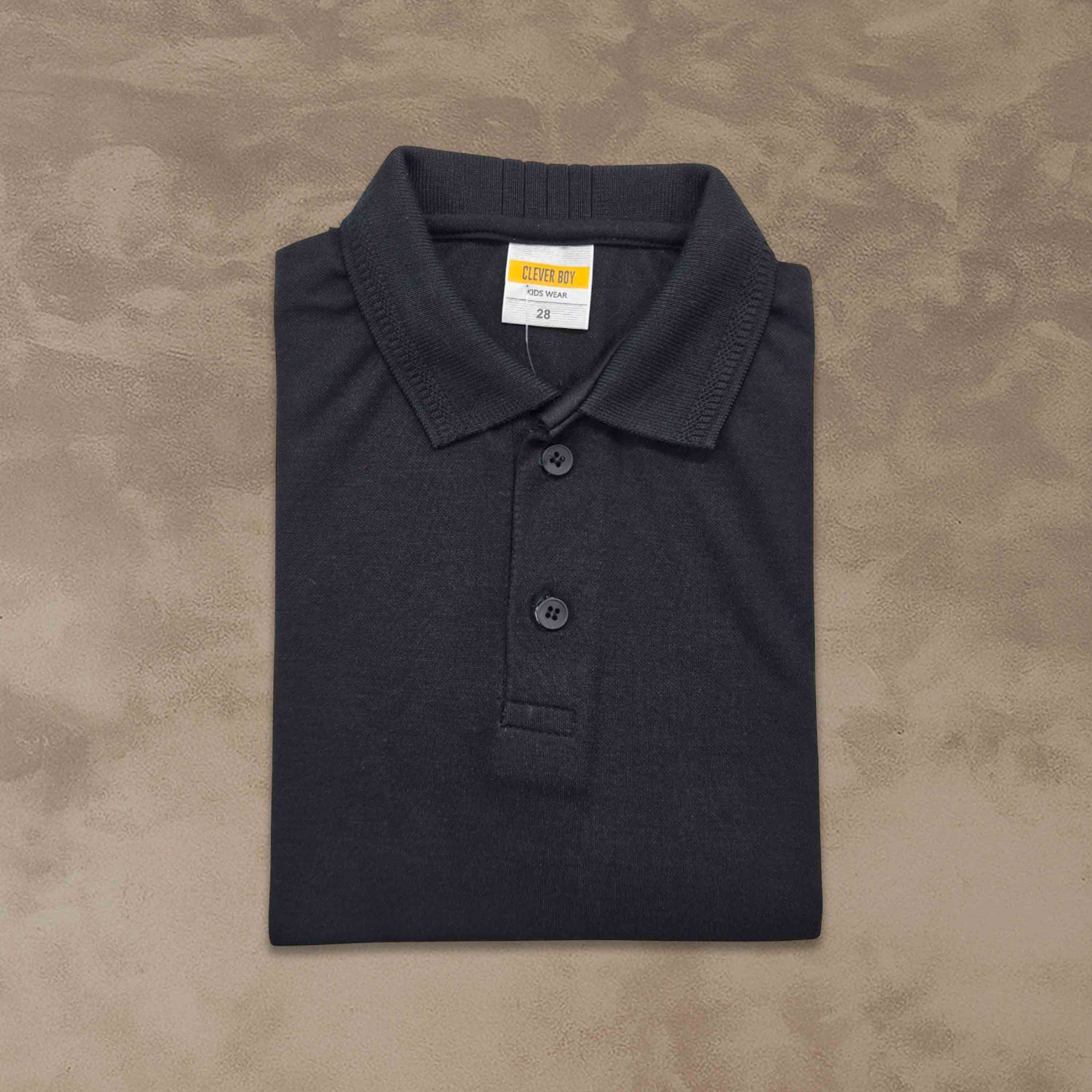 Boy's Regular Fit T-Shirt Plain Casual Wear Half Sleeve Collar Neck Premium Cotton Kids T-Shirts for Boys and Girls