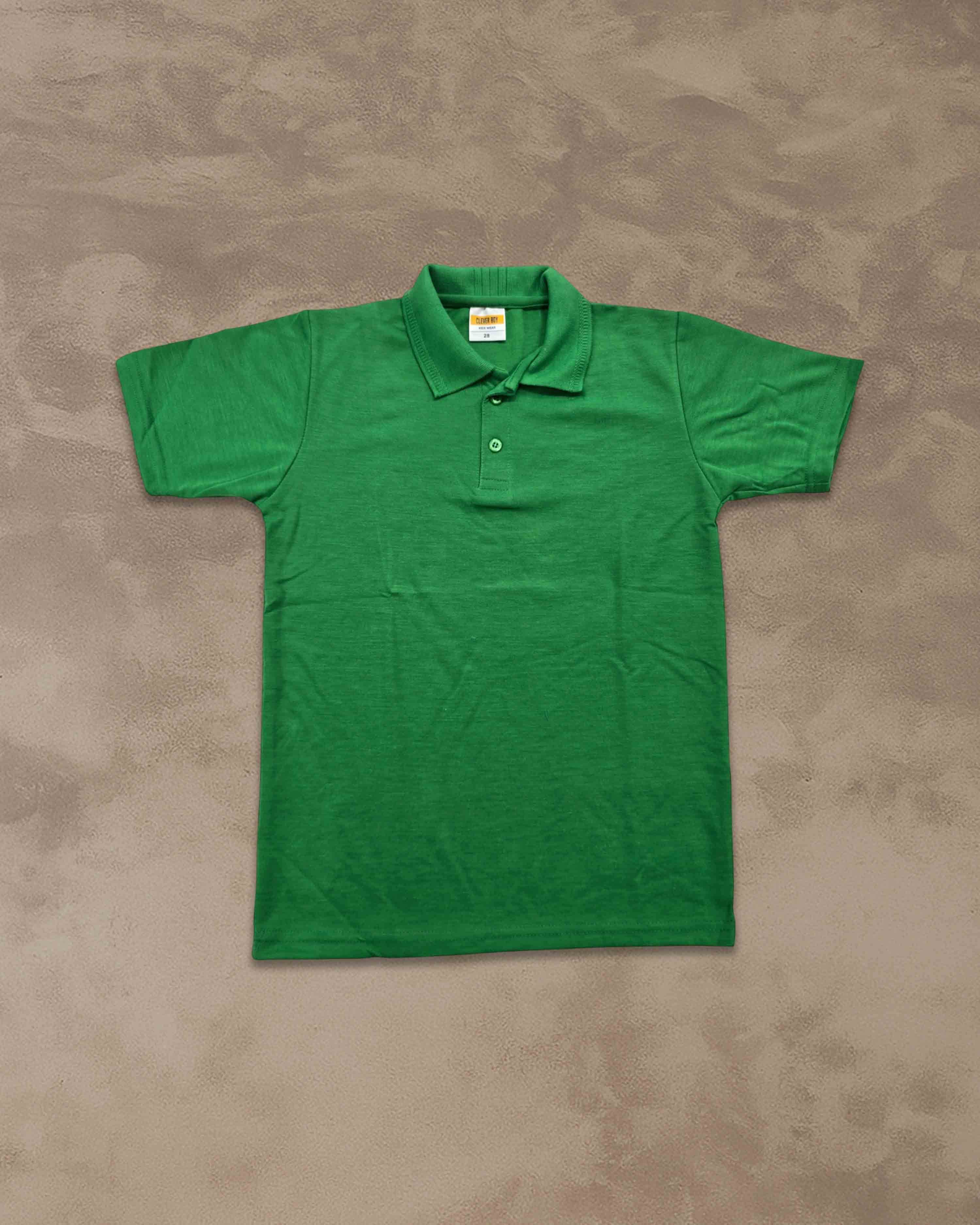 Boy's Regular Fit T-Shirt Plain Casual Wear Half Sleeve Collar Neck Premium Cotton Kids T-Shirts for Boys and Girls