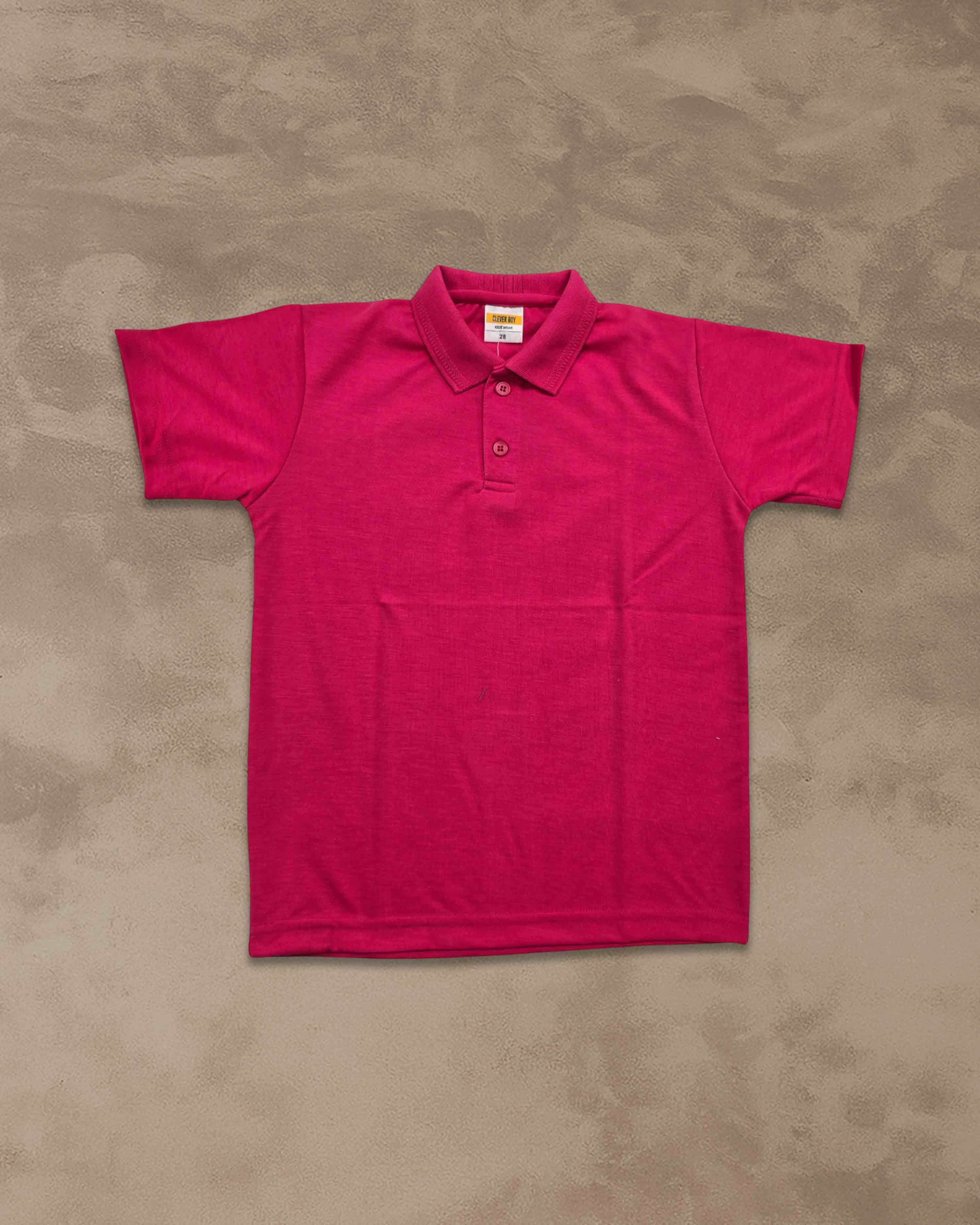 Boy's Regular Fit T-Shirt Plain Casual Wear Half Sleeve Collar Neck Premium Cotton Kids T-Shirts for Boys and Girls