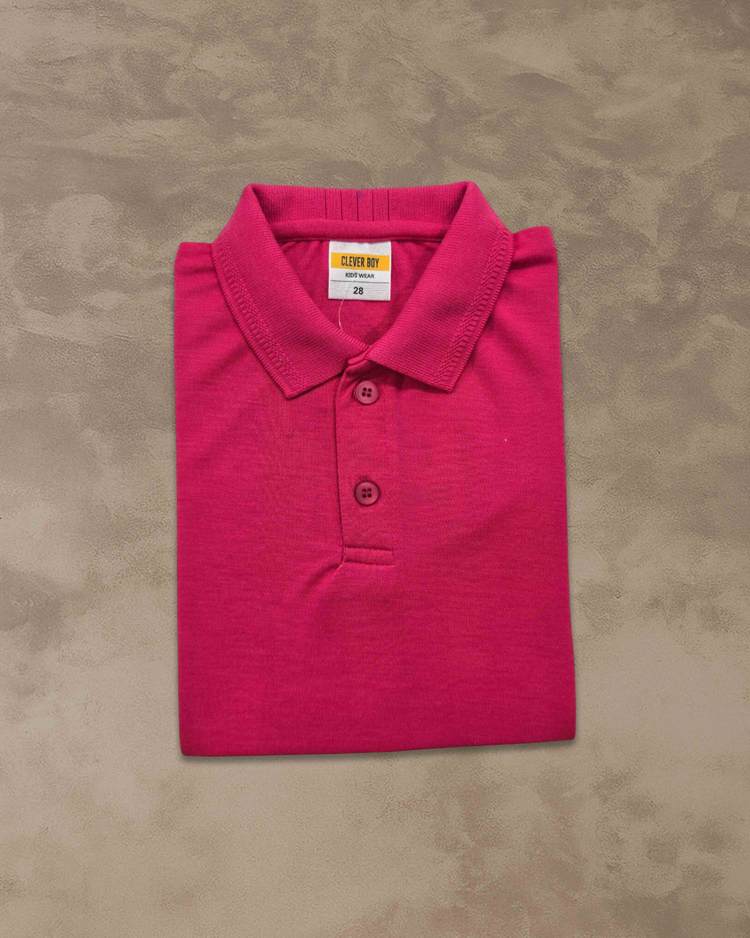 Boy's Regular Fit T-Shirt Plain Casual Wear Half Sleeve Collar Neck Premium Cotton Kids T-Shirts for Boys and Girls