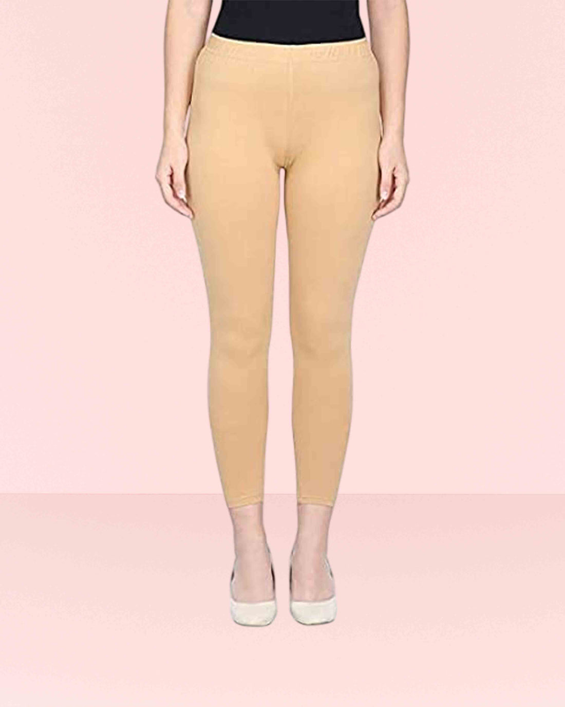 AMBIKA STORES & READYMADES Super Stretchable Ankle Length Leggings for Women | Regular Fit Lycra Leggings for Women's and Girls
