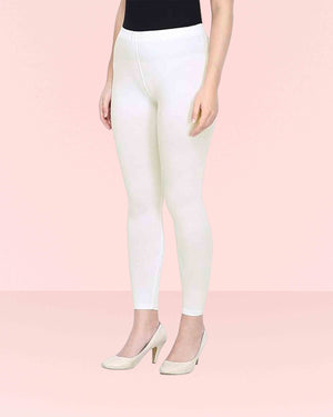 AMBIKA STORES & READYMADES Super Stretchable Ankle Length Leggings for Women | Regular Fit Lycra Leggings for Women's and Girls