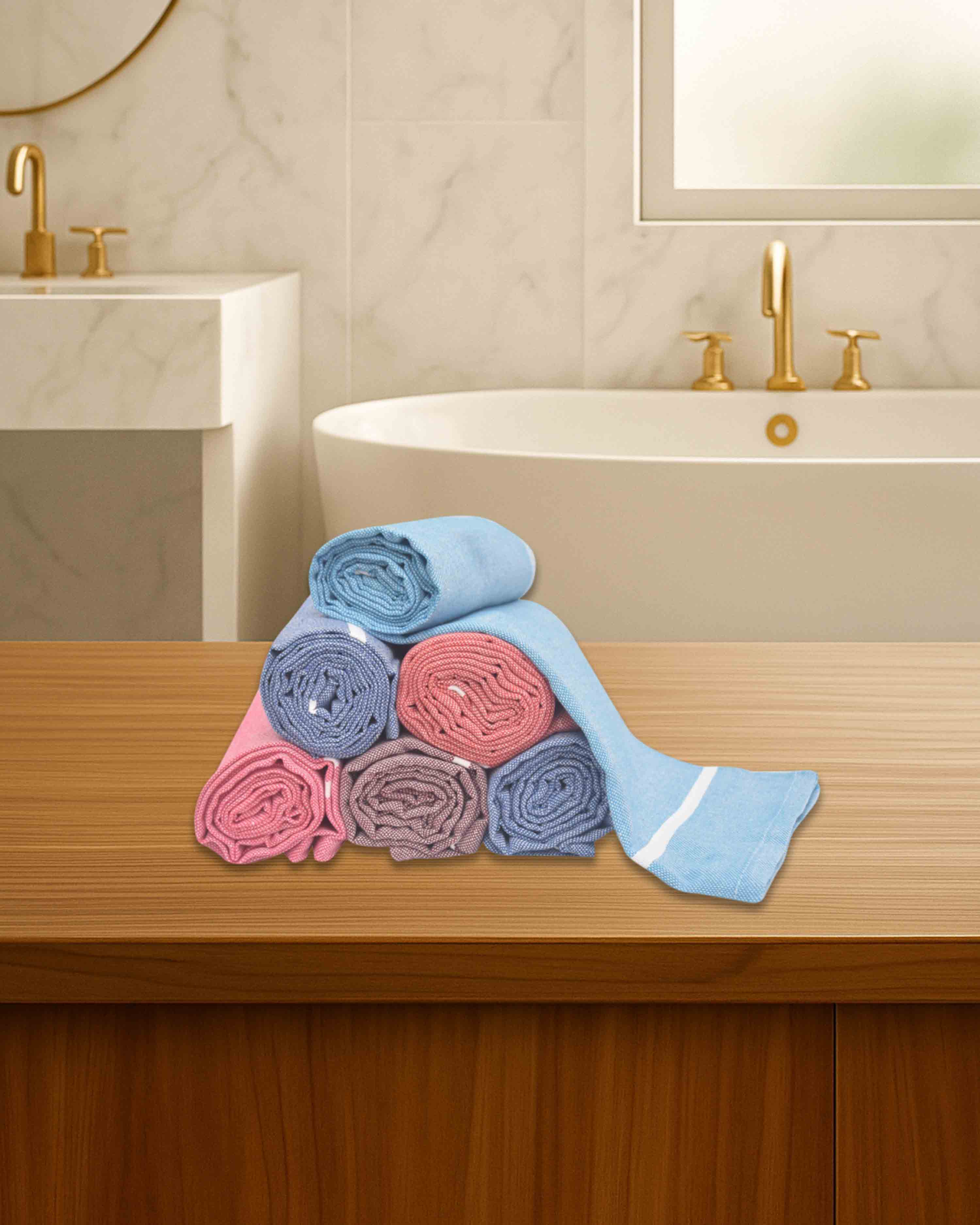 Cotton bathing towel