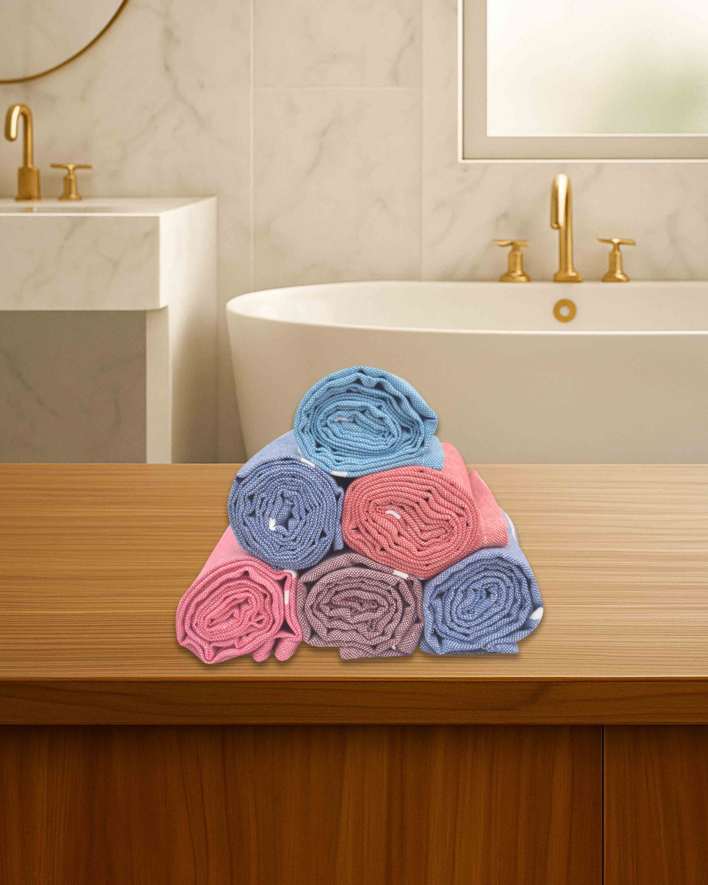Cotton bathing towel