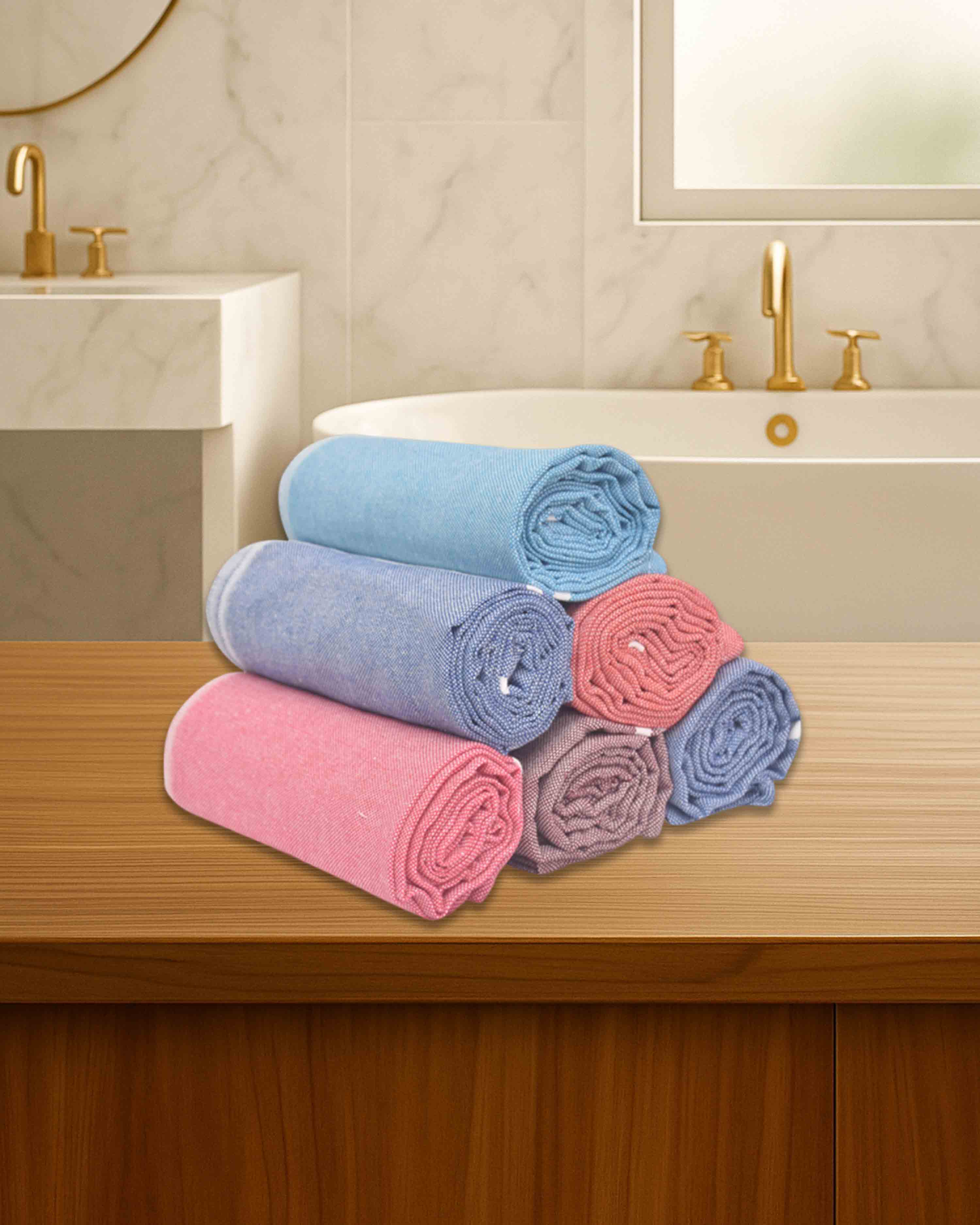 Cotton bathing towel