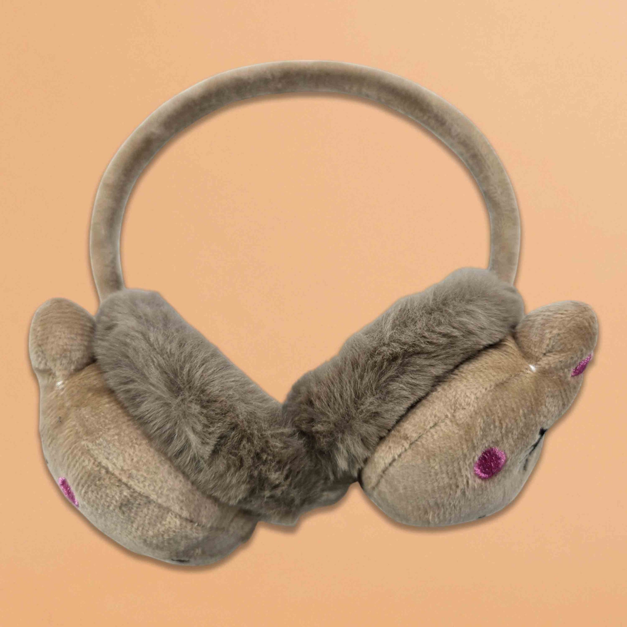 Ear muff animal face
