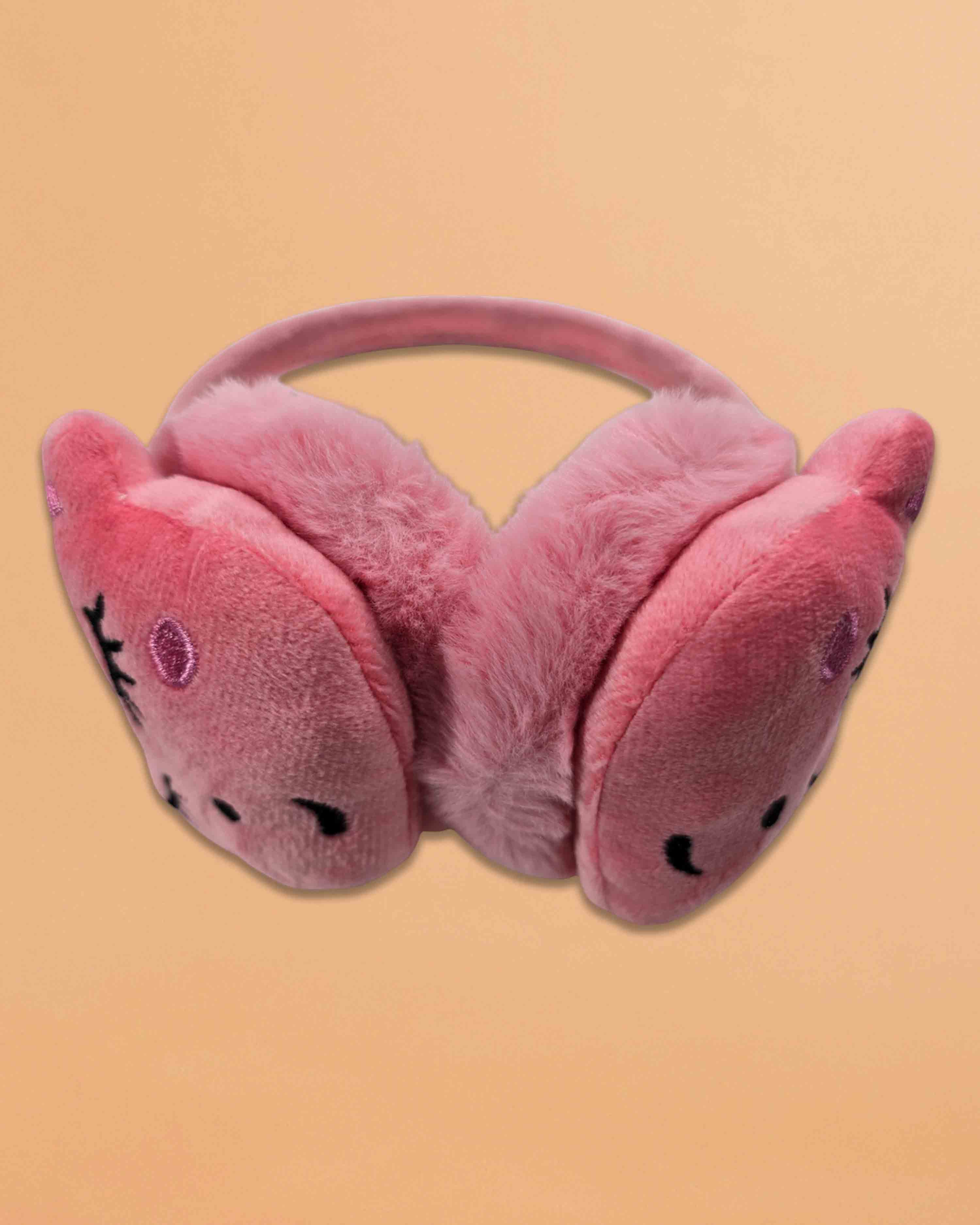 Ear muff animal face