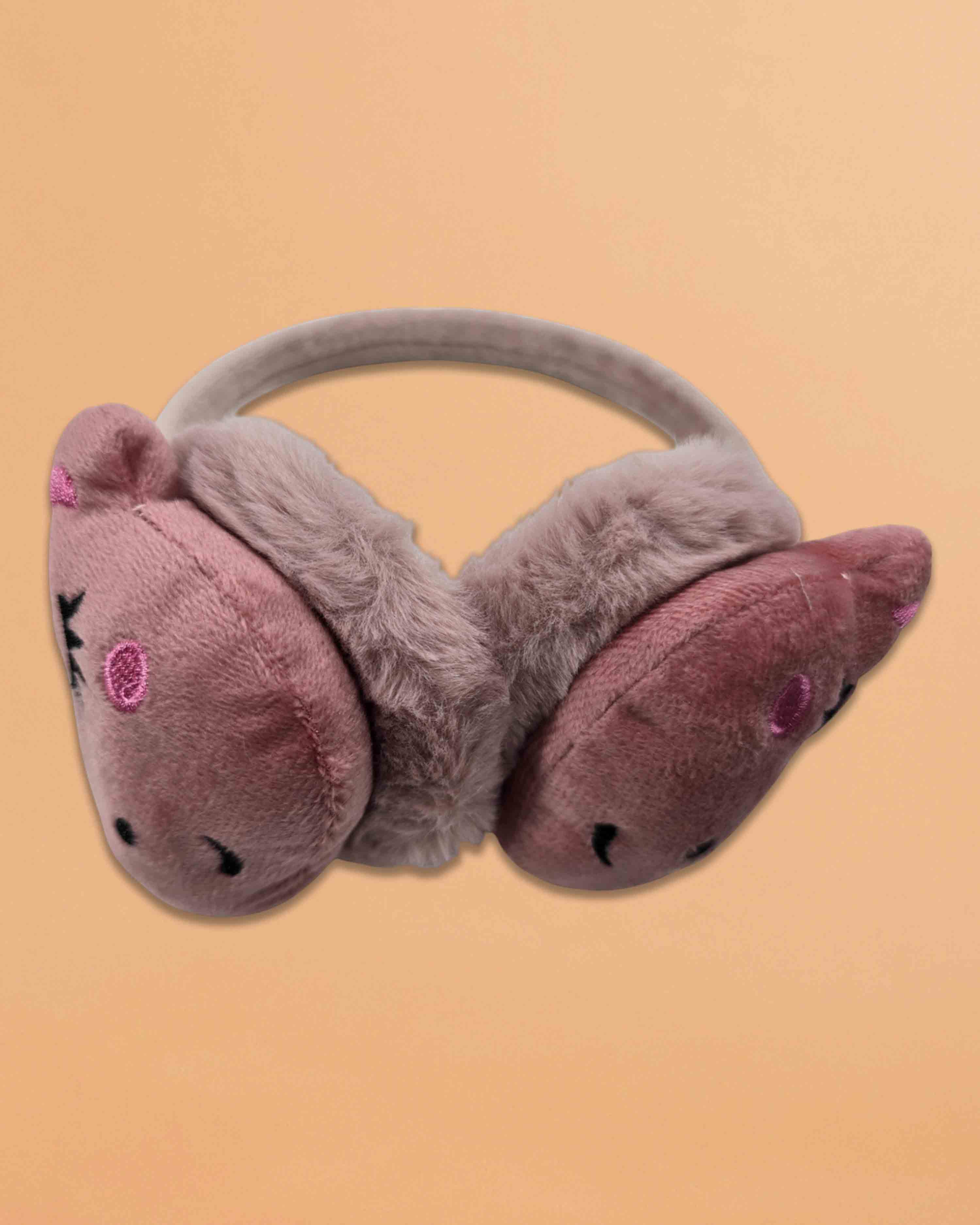 Ear muff animal face