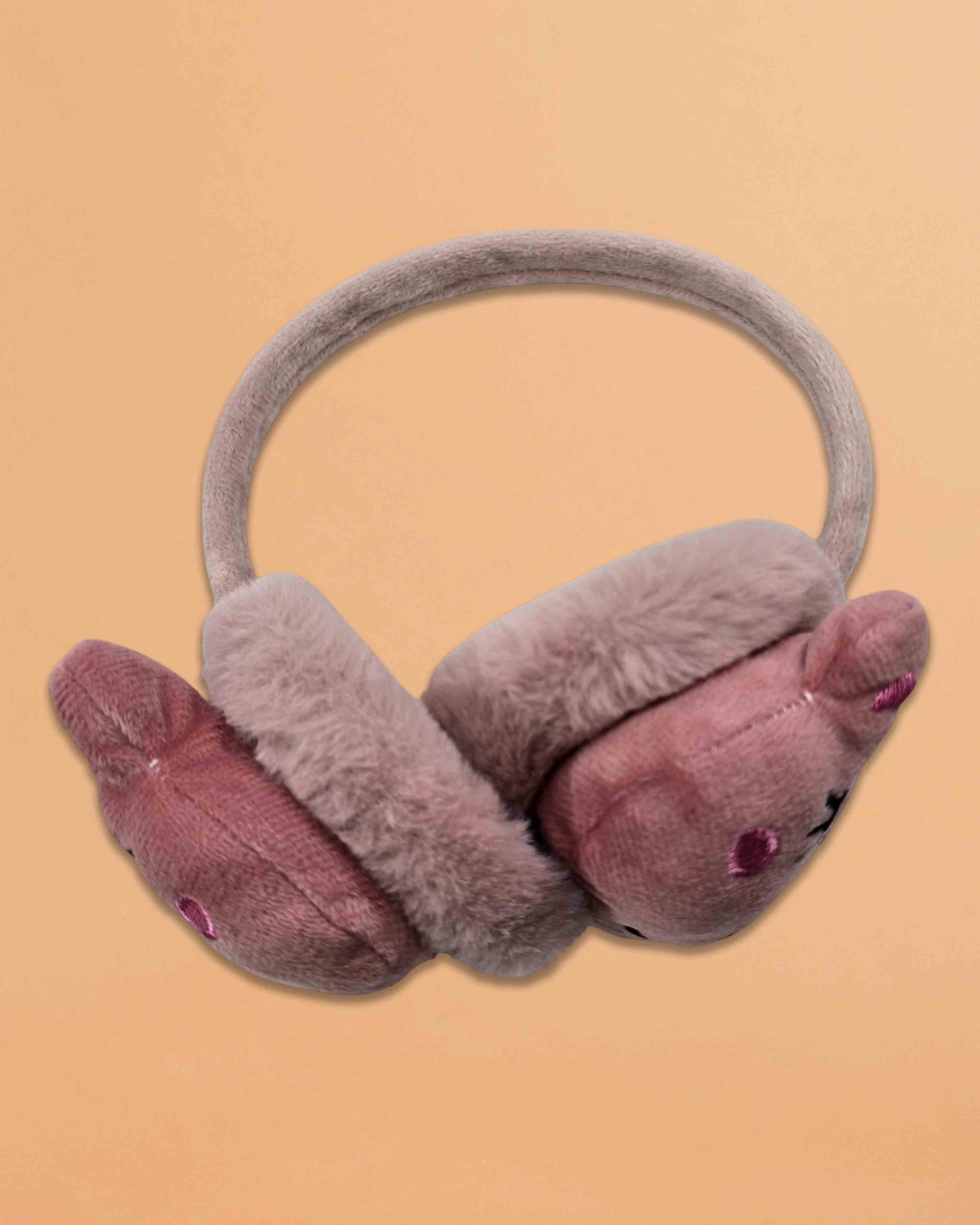 Ear muff animal face