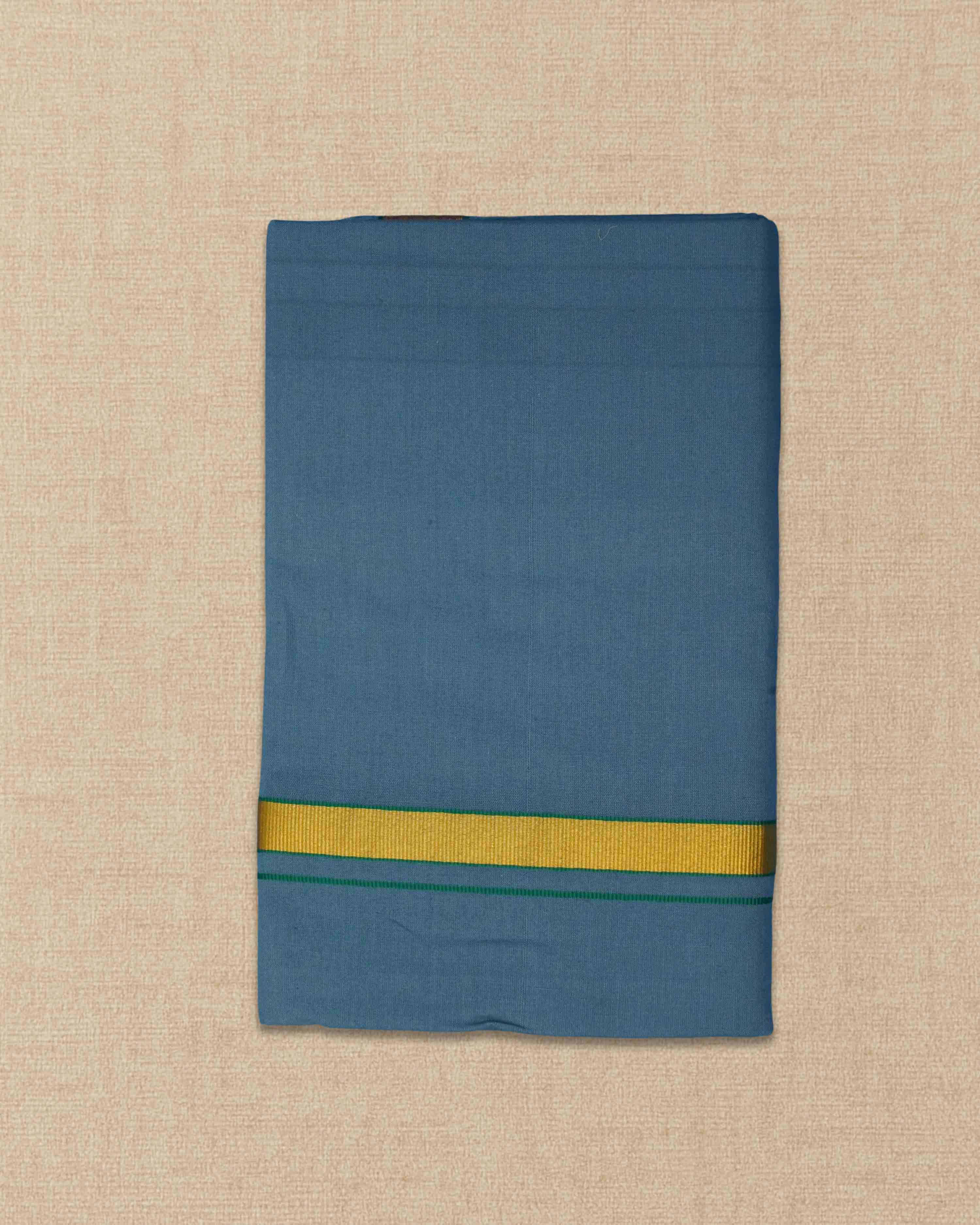 Mens Colour Jari Cotton dhoti for Pooja | 2 Meter Dhoti Activ