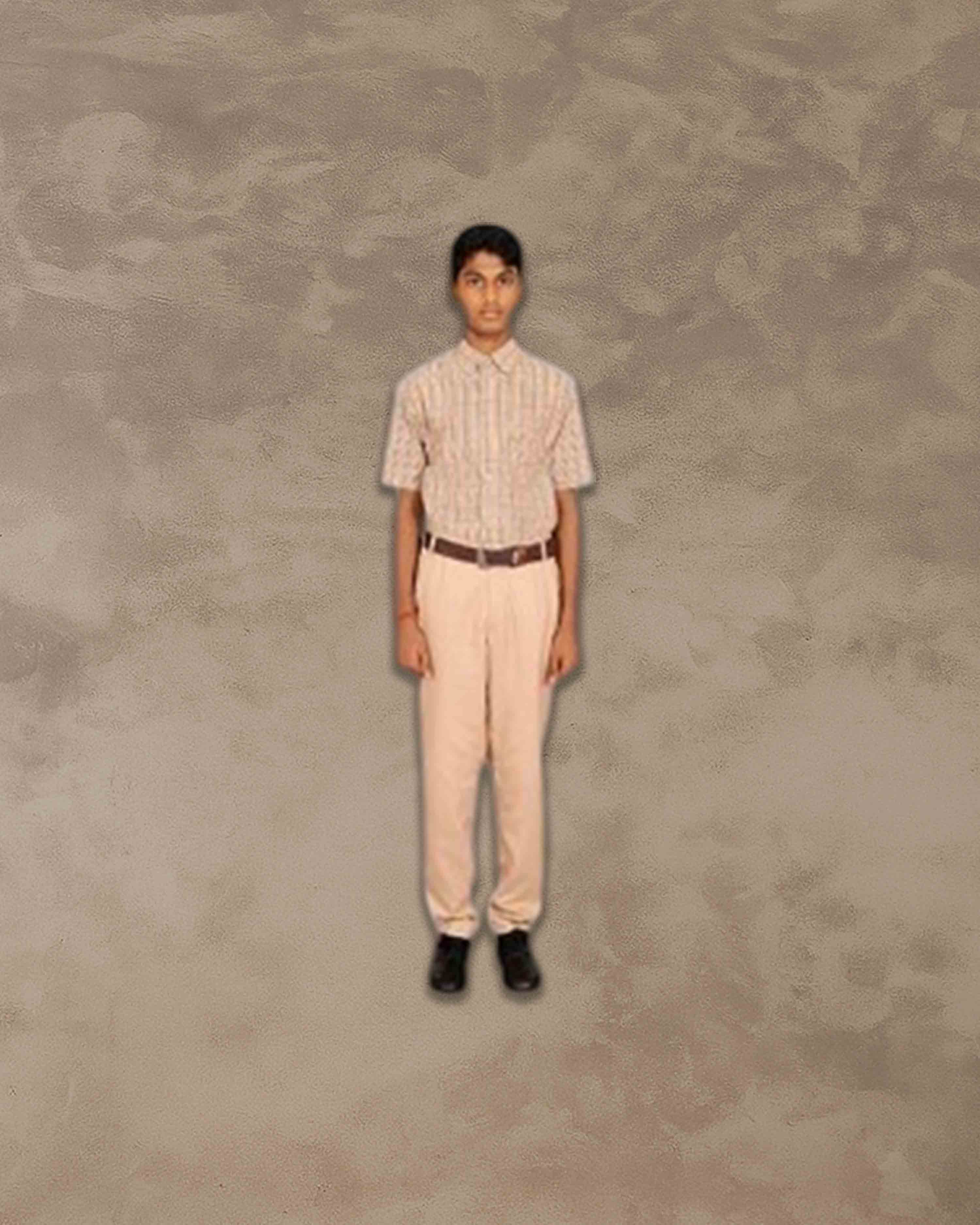 School Uniform - Pant for Boys, Cotton Shorts, Elastic Waist Half Pants, Regular Fit Sports Shorts