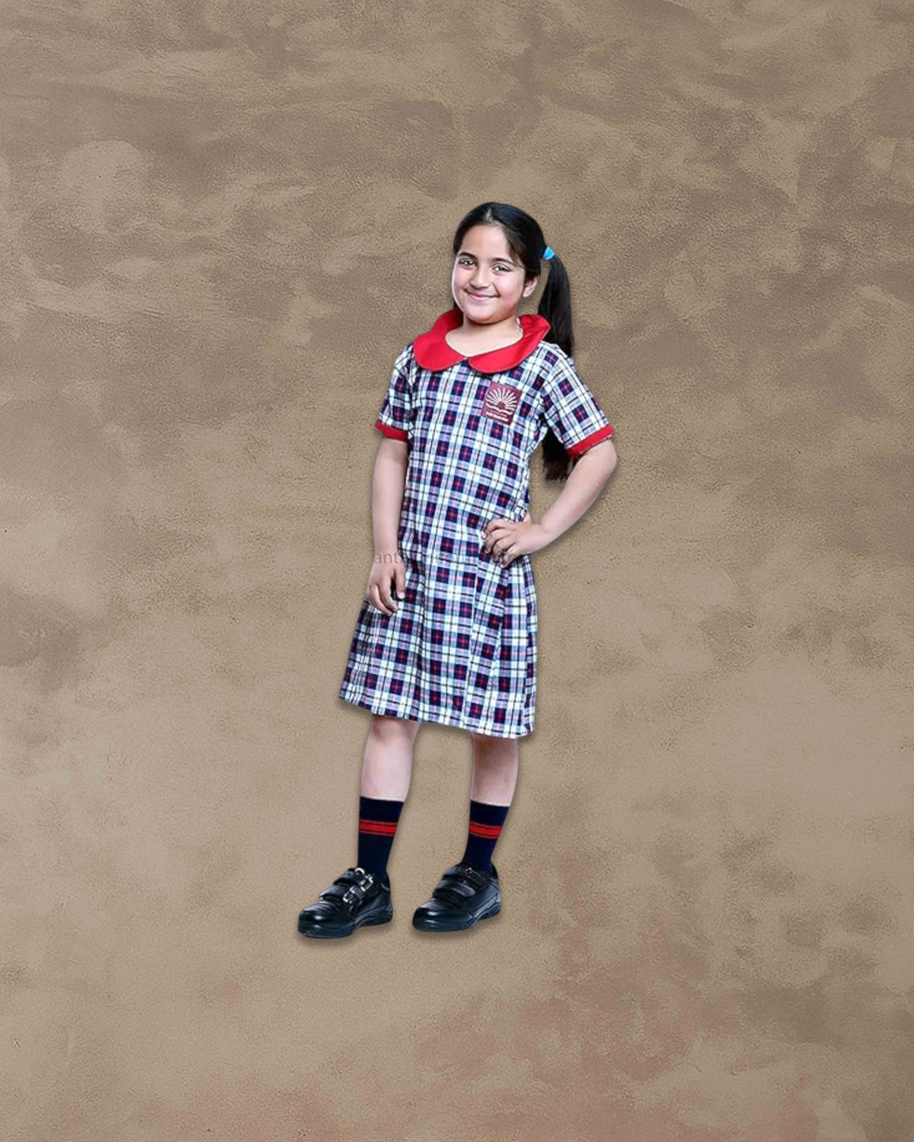Kendriya Vidyalaya School Girls Frock
