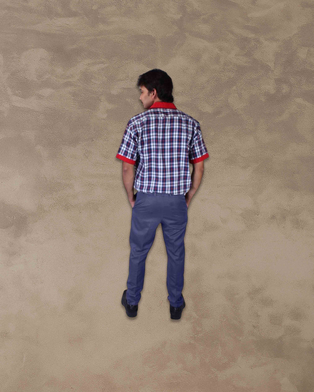 Kendriya Vidyalaya School Uniform full pant for boys grey