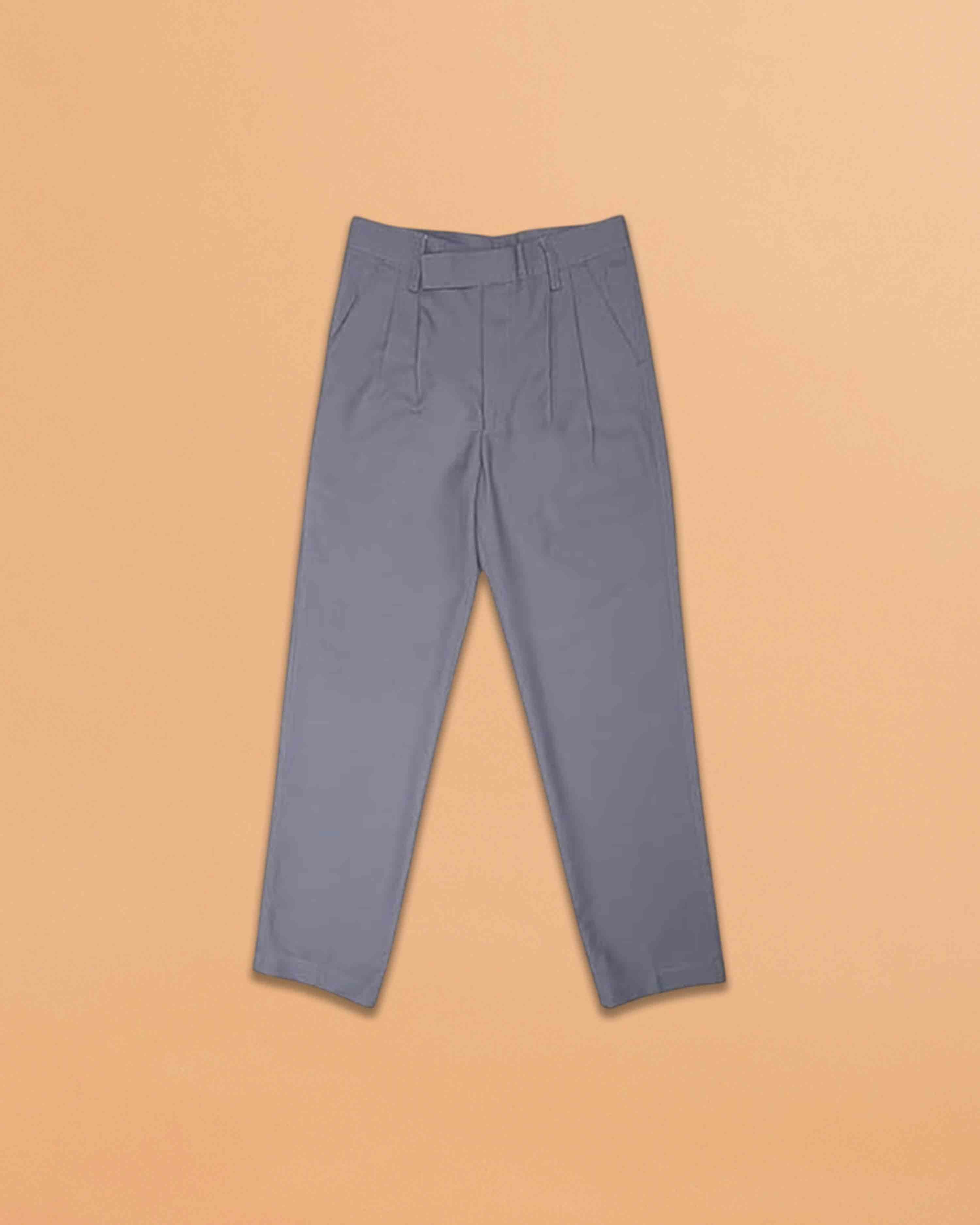 Kendriya Vidyalaya School Uniform full pant for boys grey