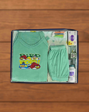 Premium Gift Set for New Born Baby Boy & Girl (0-6 Month, Pack of 6) Multi Color, Skin Friendly, Festive Pack, Bath & Skin Care Gift Pack