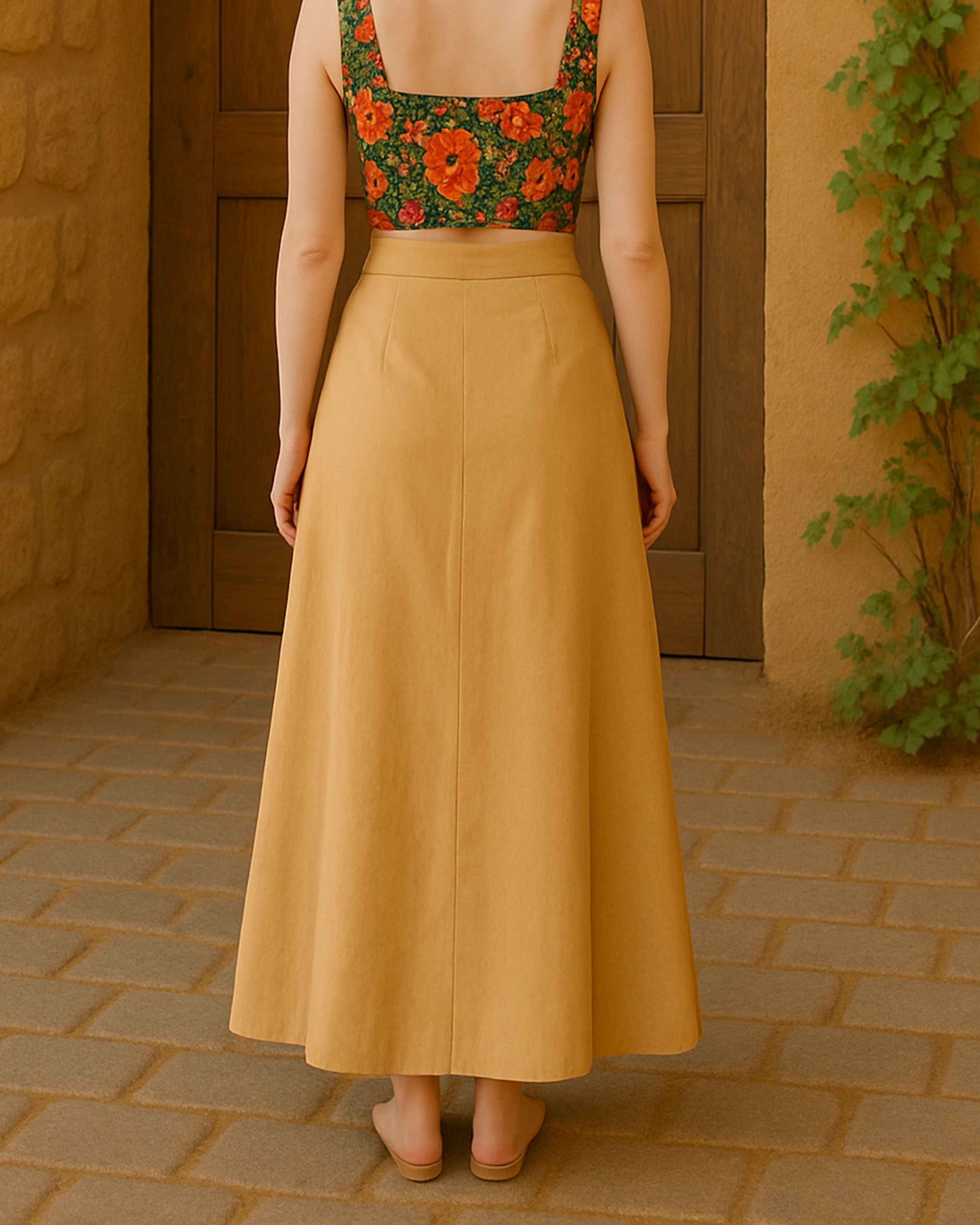 Women's Pure Cotton Saree Readymade Inskirt | Saree Petticoats (COMBO OF 2)