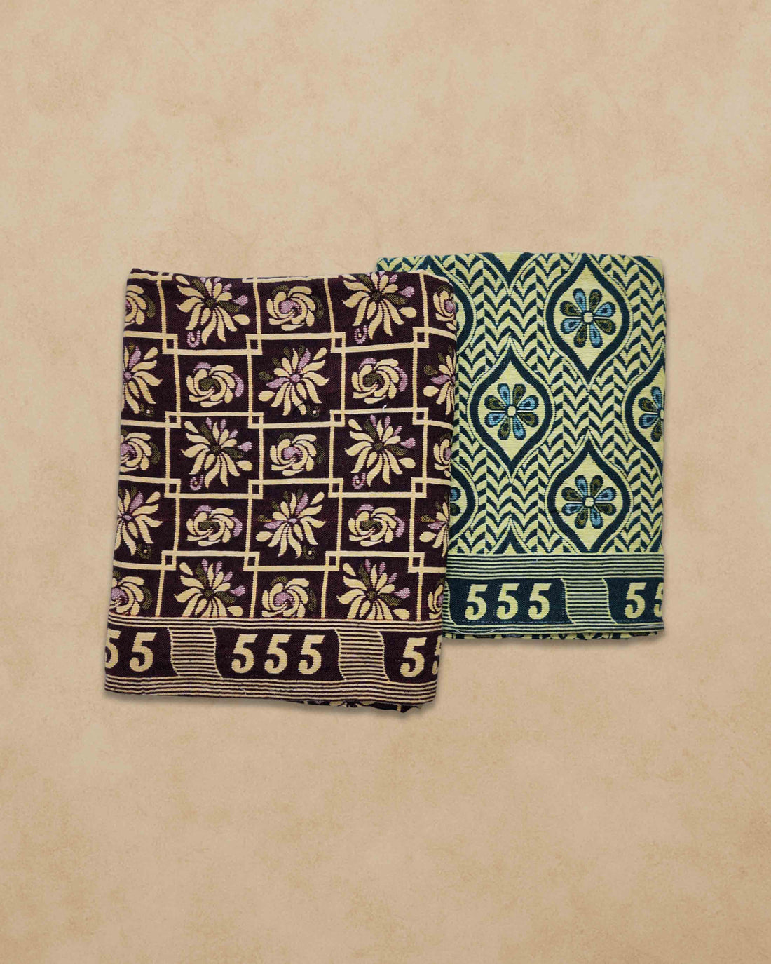Govindraj Bedsheets Cotton 300 Tc Solapur Chaddar Blanket (60" X 90"- Multicolor)