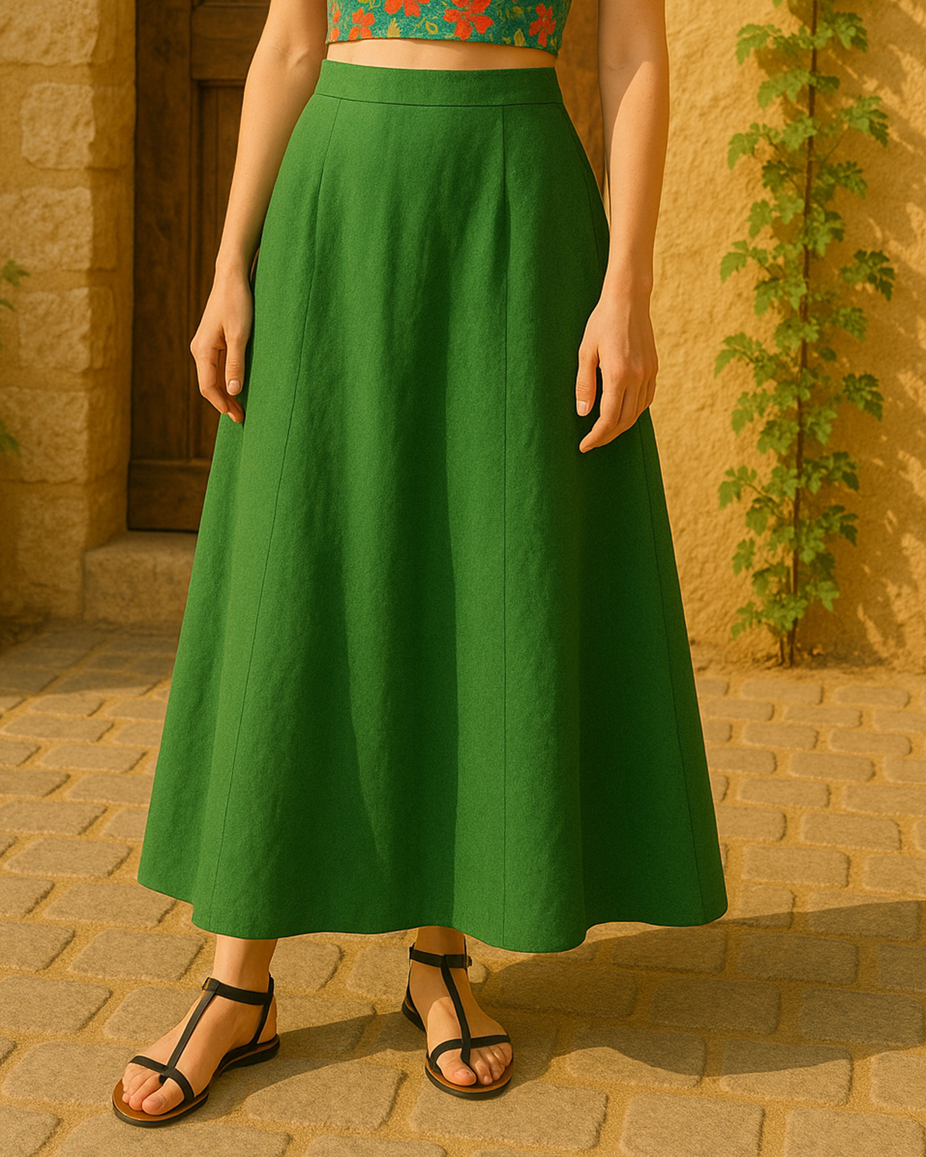 Women's Pure Cotton Saree Readymade Inskirt | Saree Petticoats (COMBO OF 2)