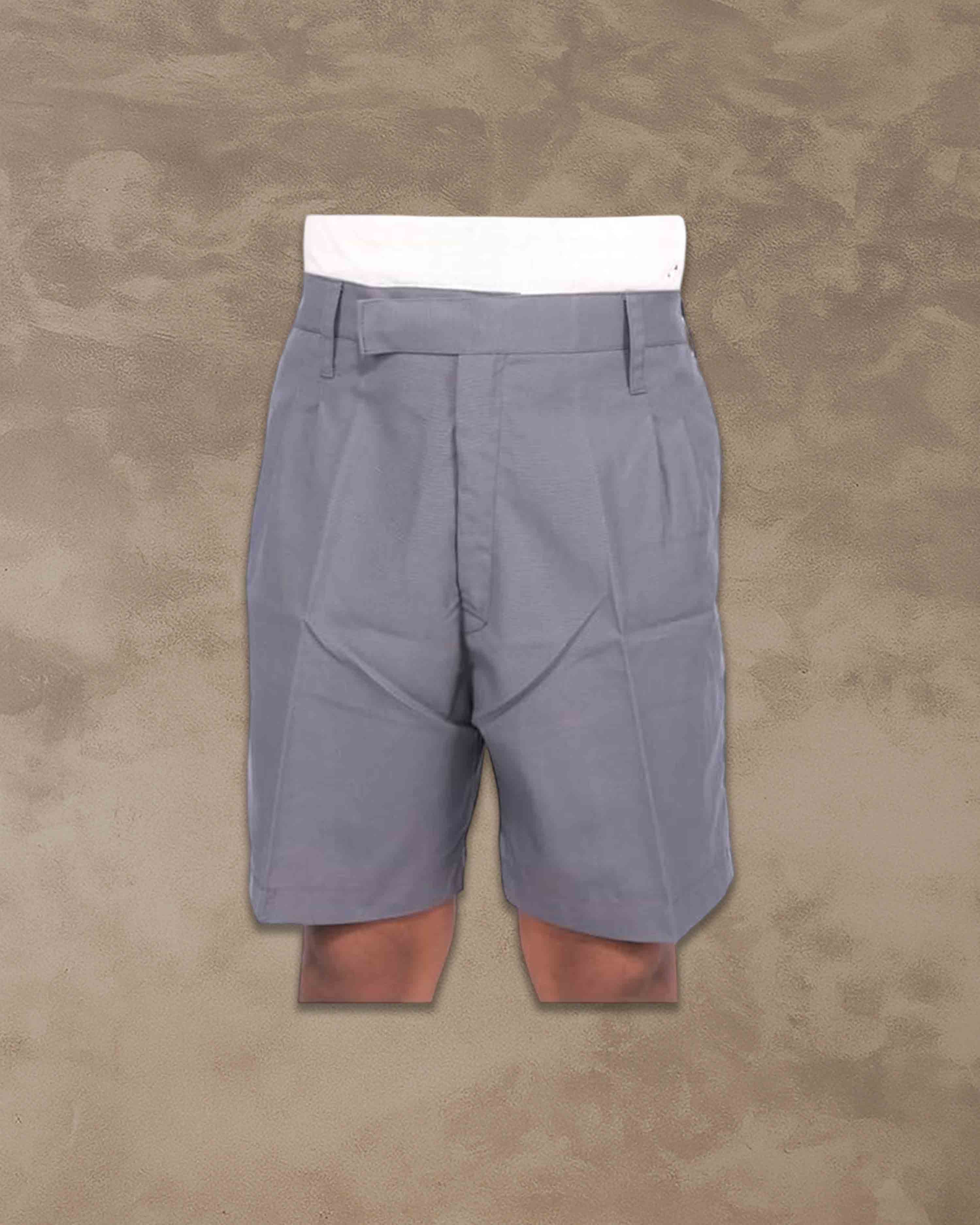 Kendriya Vidyalaya School Uniform half pant for boys grey