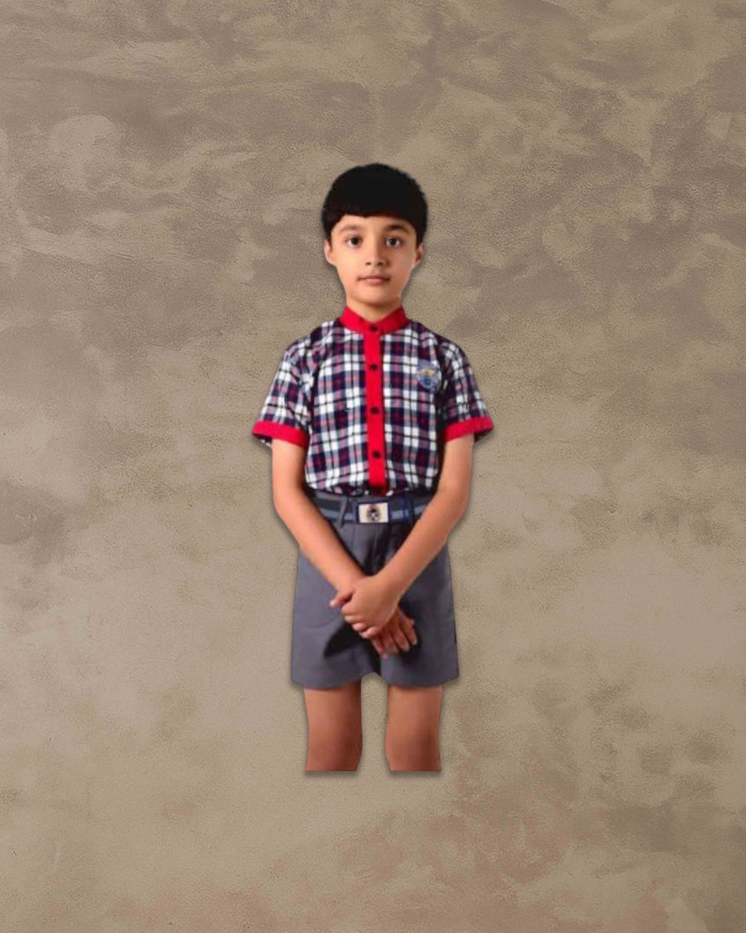 Kendriya Vidyalaya School Uniform half sleeve for boys & girls