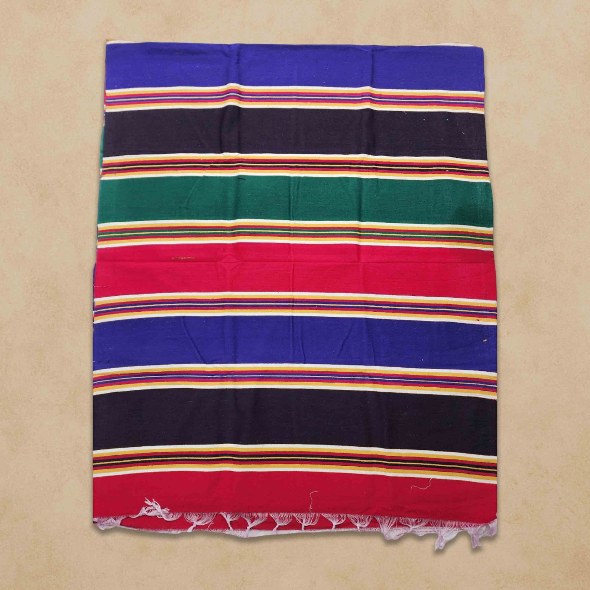 Bhavani Solapuri Cotton Carpet Jamakkalam/Carpet/Rug/Yoga mat/Galicha/Dari/Satranji/Multicolour-5pcs (40 x 78 inches 3.3' x 6.5' Feet)