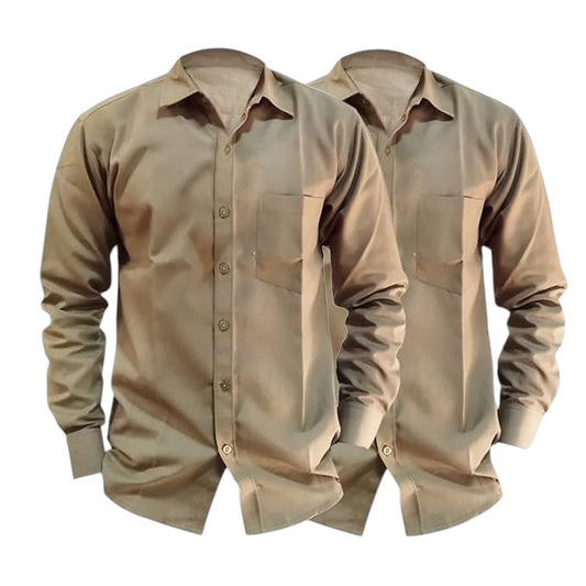School Uniform for  kids | Formal Uniform Shirts for Boys/Girls | Readymade Stitched Shirt for Students  | FULL SHIRT |