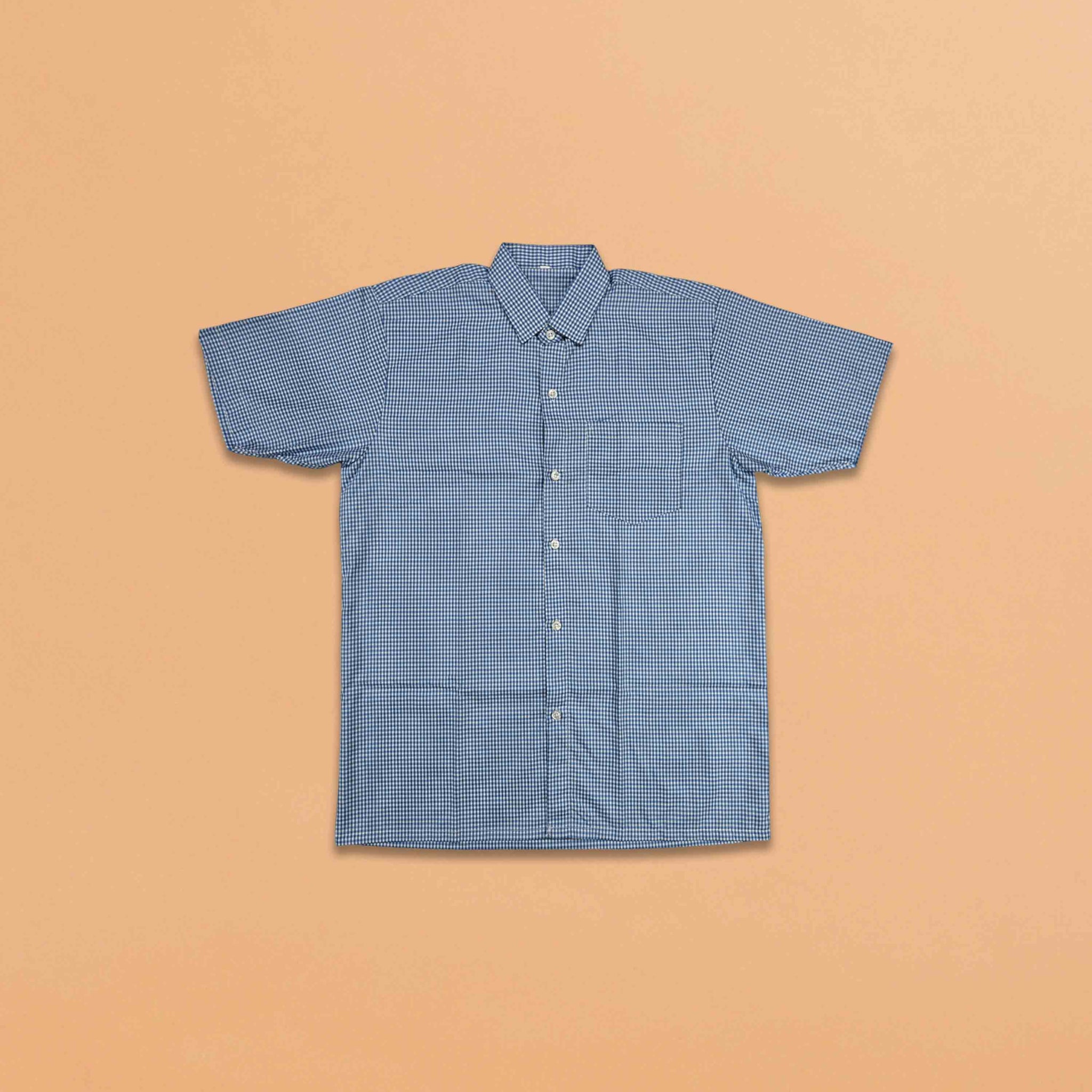 School Uniform for kids | Formal Uniform Shirts for Boys/Girls | Readymade Stitched Shirt for Students-Light Blue Shirt