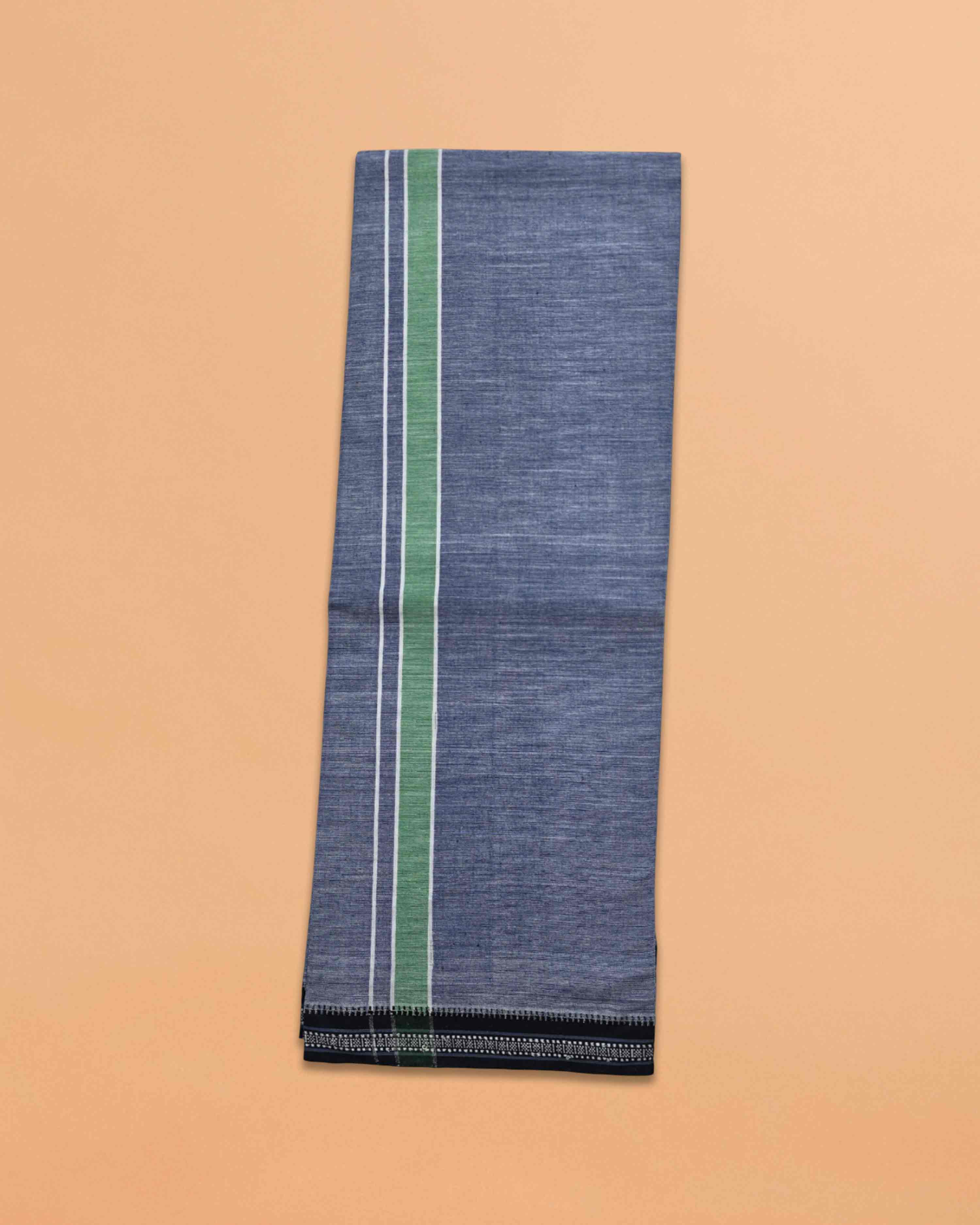 Men's Cotton Home Wear Handloom Dhoti's Colour Dhoti | Kerala Thalapathi Border Single/Kavi Mundus | Men's Temple Wear | Devotional Wear | Pure Cotton Dhoti