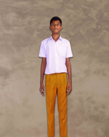 School Uniform - Pant for Boys - Mustard
