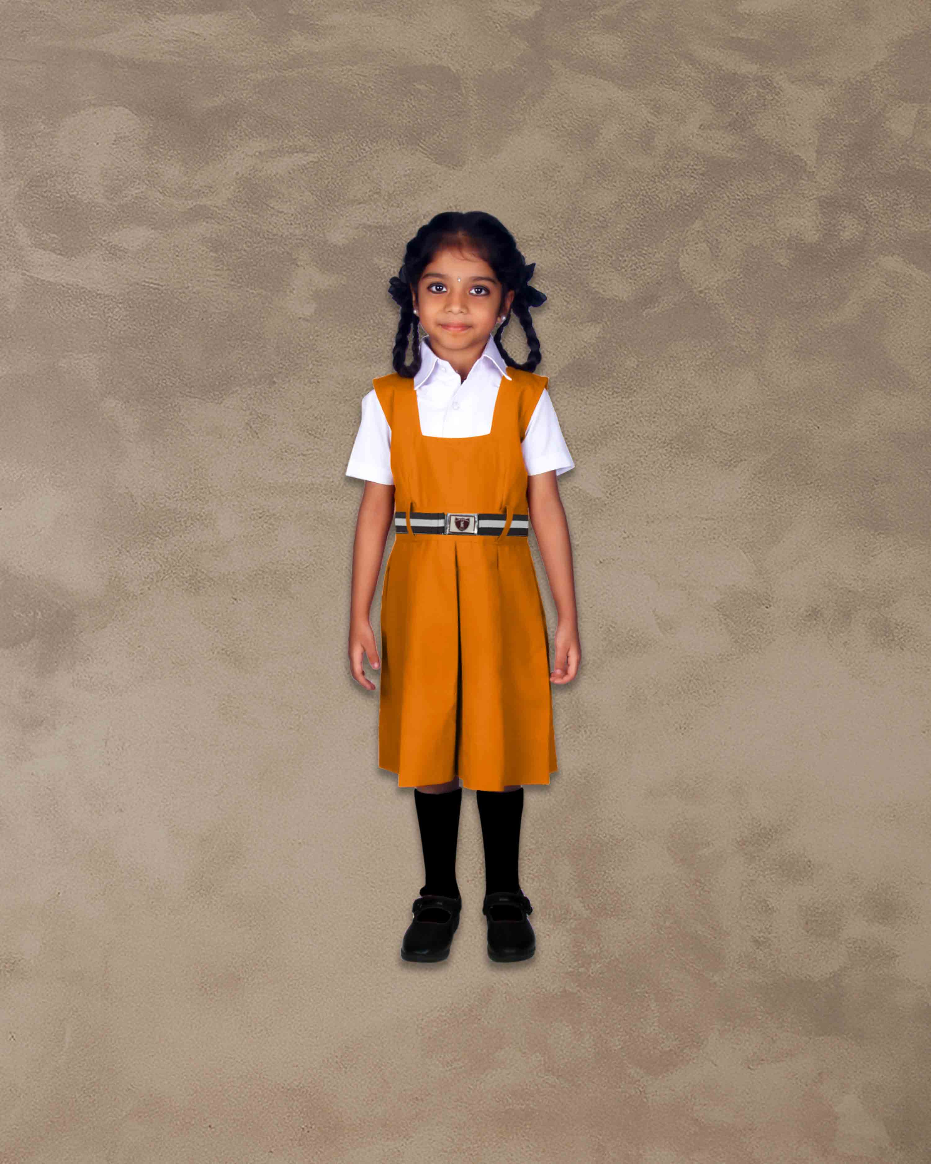 Girls School Uniform Penniform Dress, School Uniform, Readymade Stitched, Regular Fit for Girls
