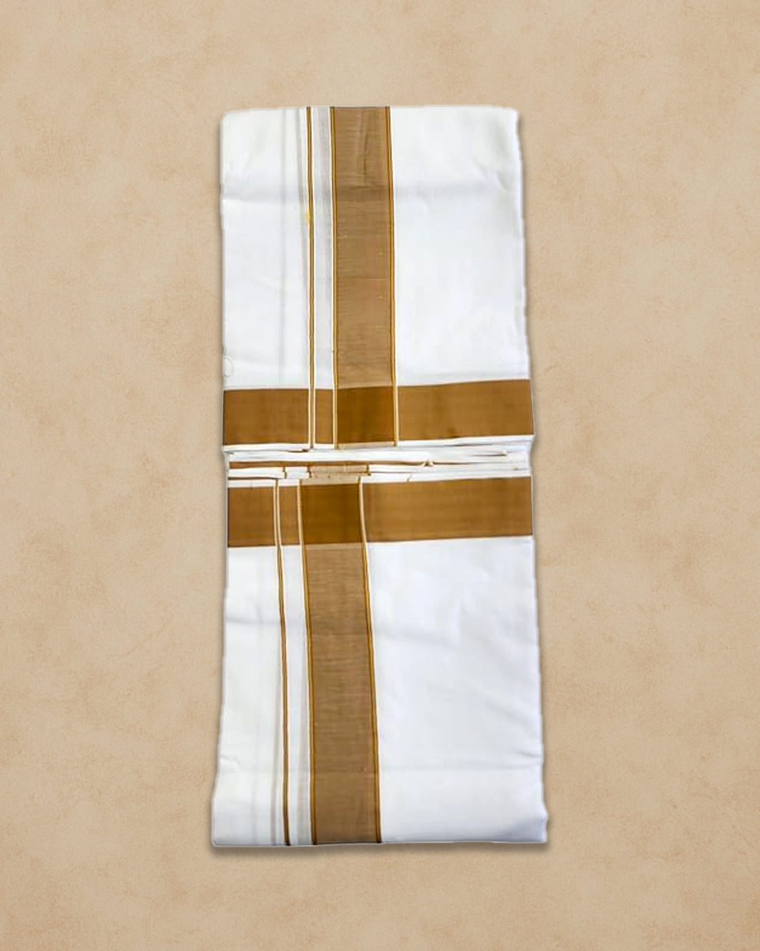 Panchakacham Dhoti (9x5), (10x6) - Musturd