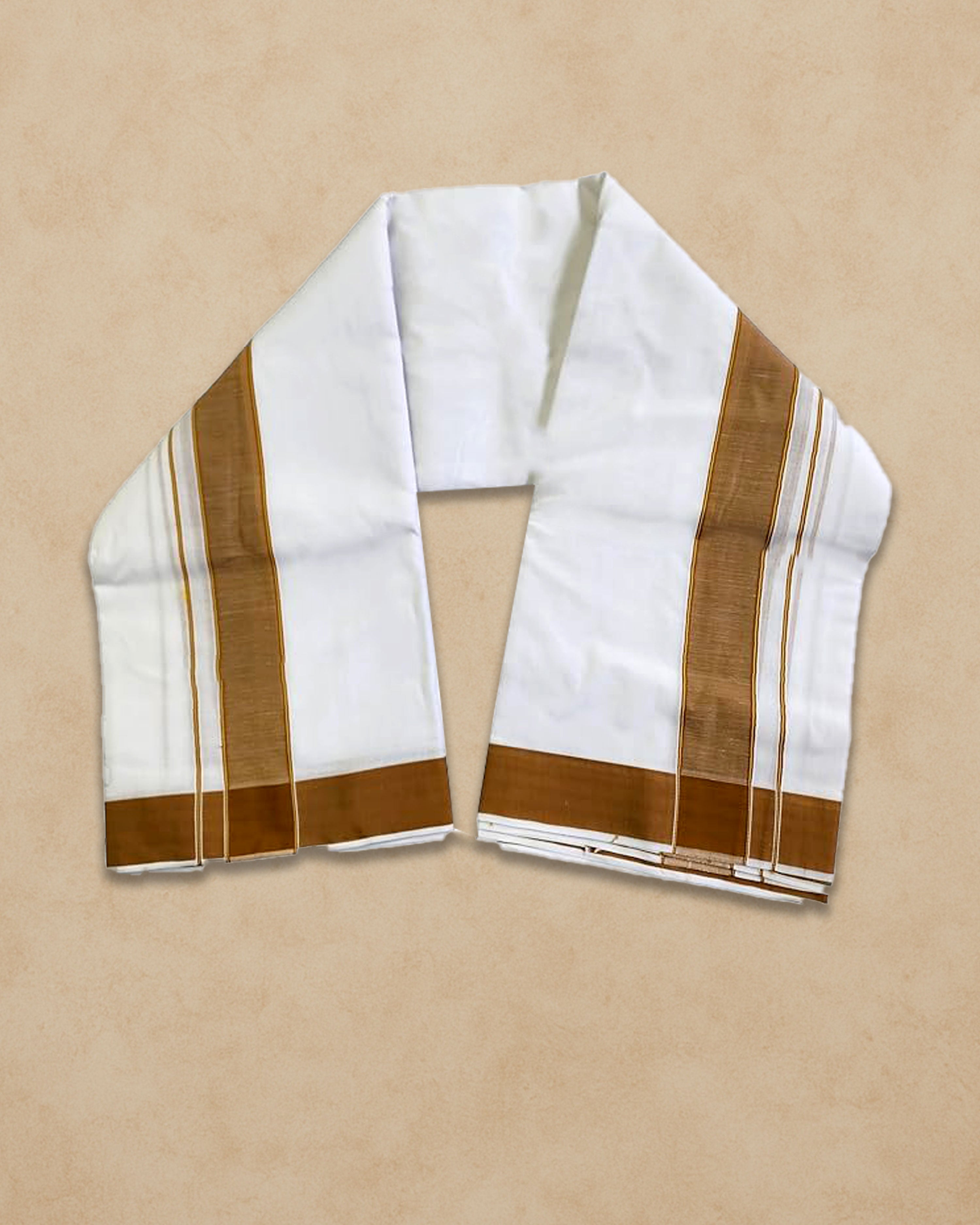 Panchakacham Dhoti (9x5), (10x6) - Musturd